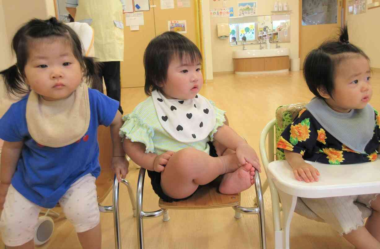 朝のお集まりの様子