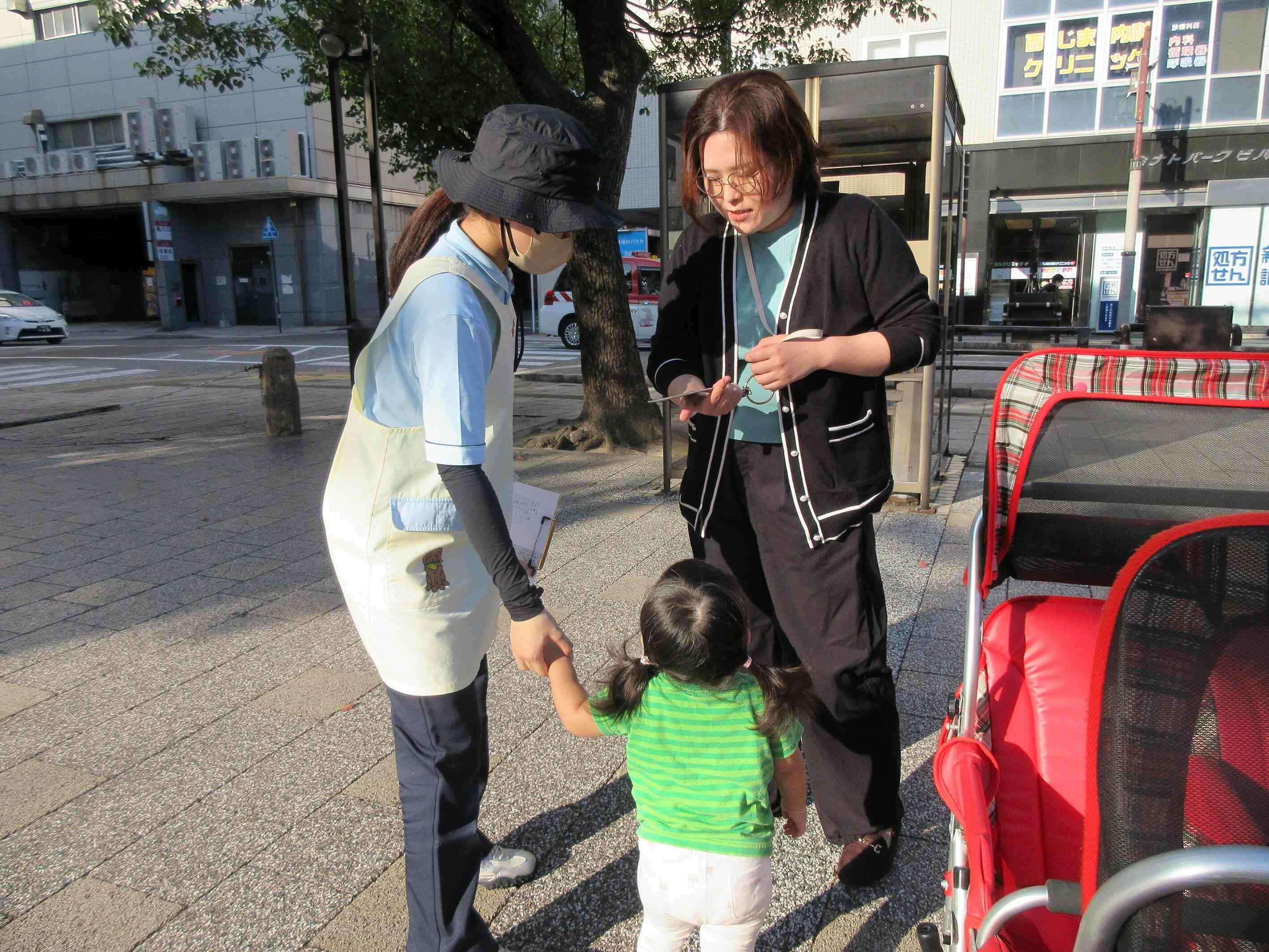 引き渡し訓練！
