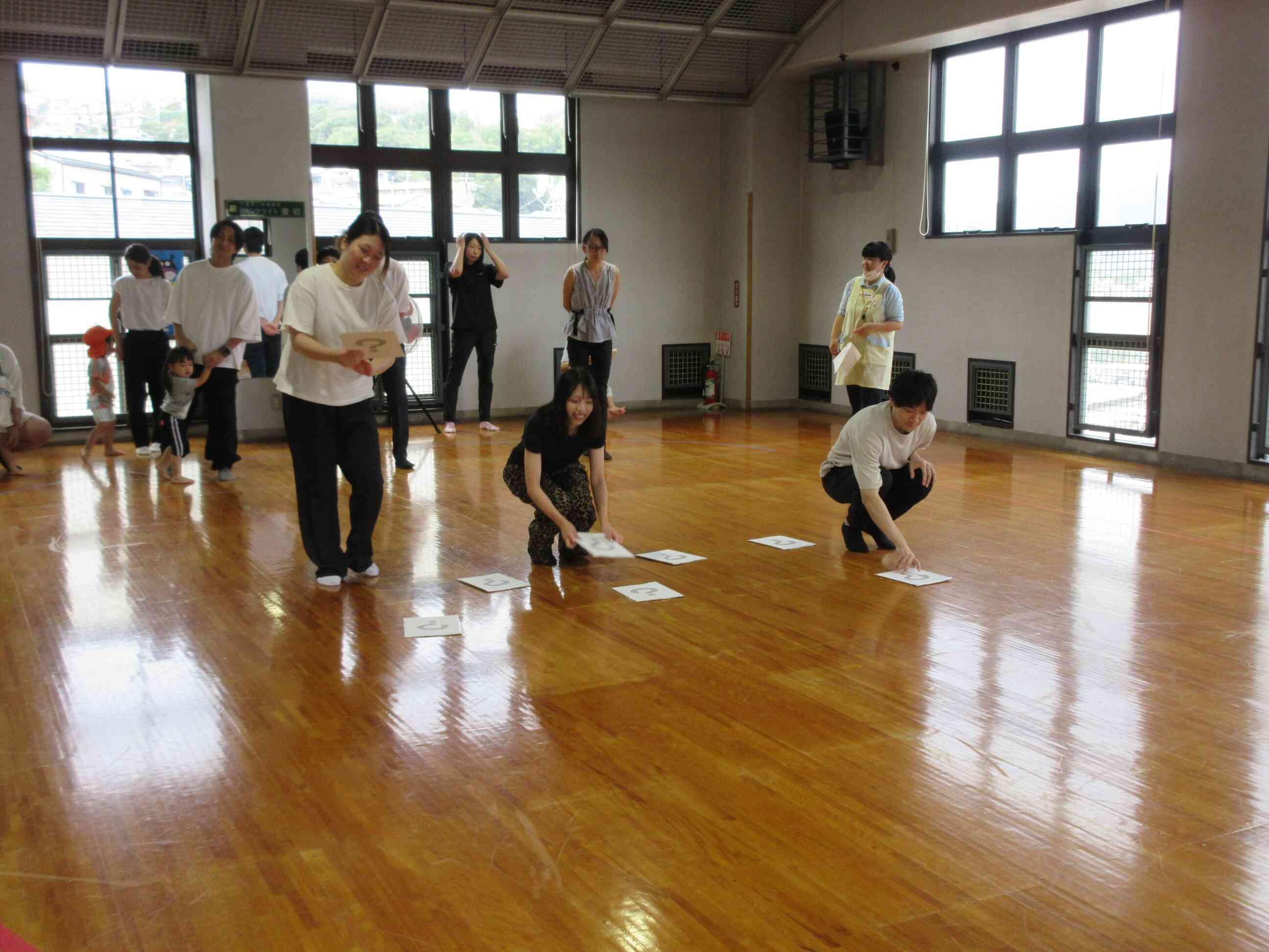 保護者競技「借り物人競争」