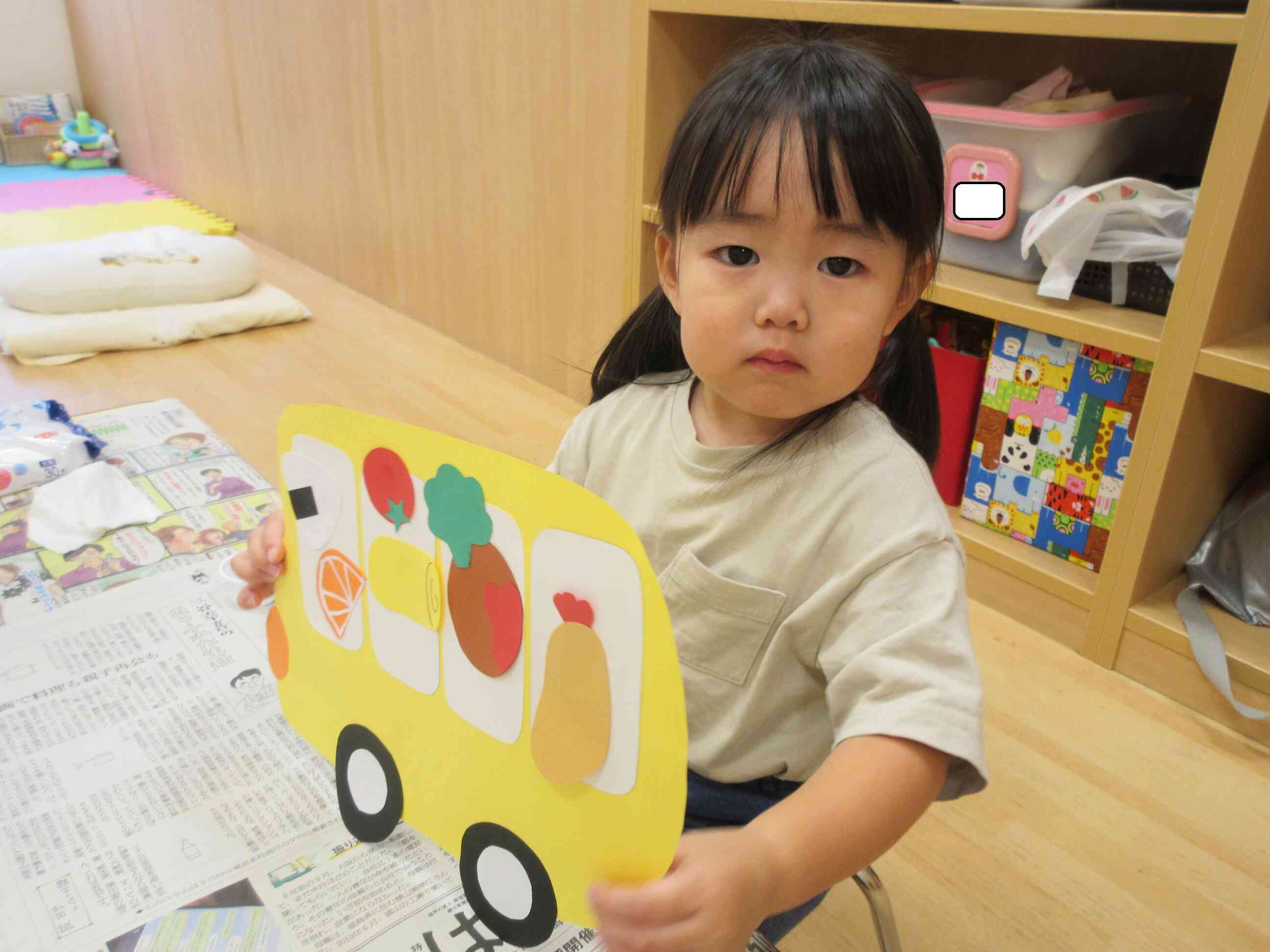 おべんとうばすの完成♪