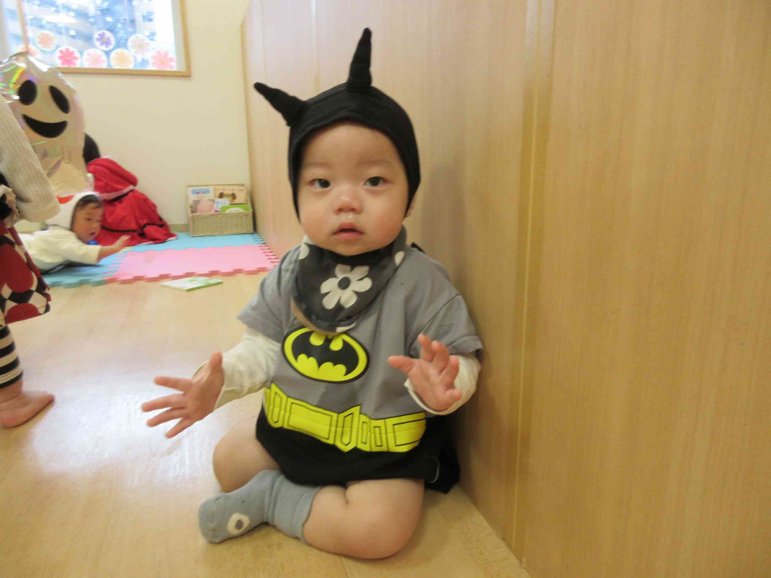 ぼくも仮装してきたよ☆