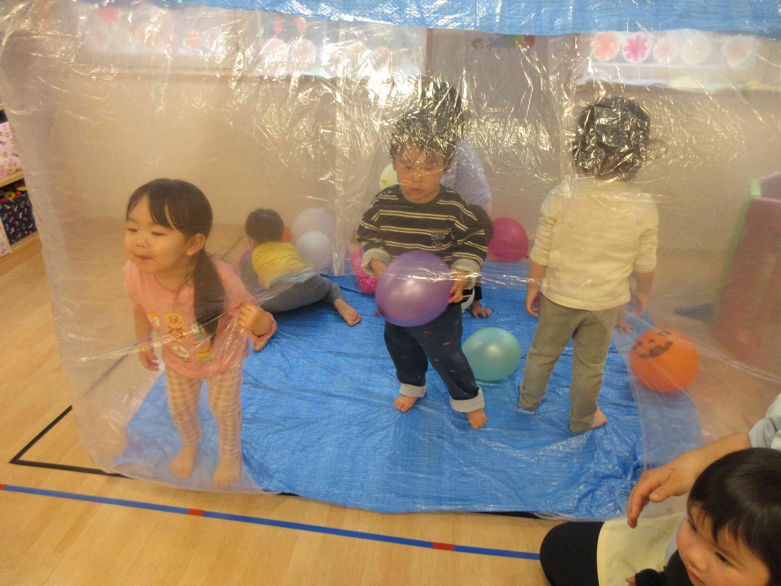 身体をたくさん動かすぞー！