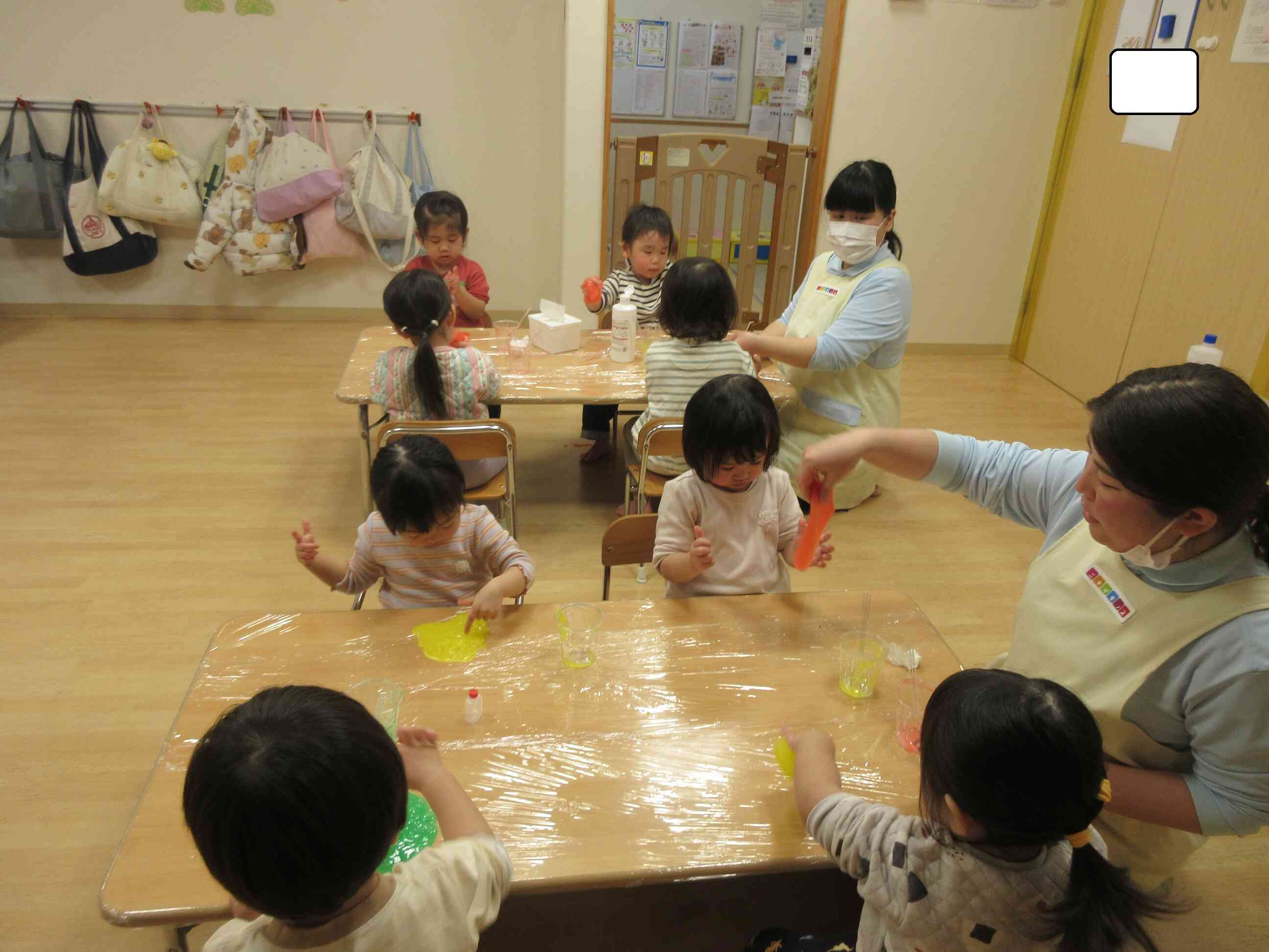 スライム遊び楽しかったね♪