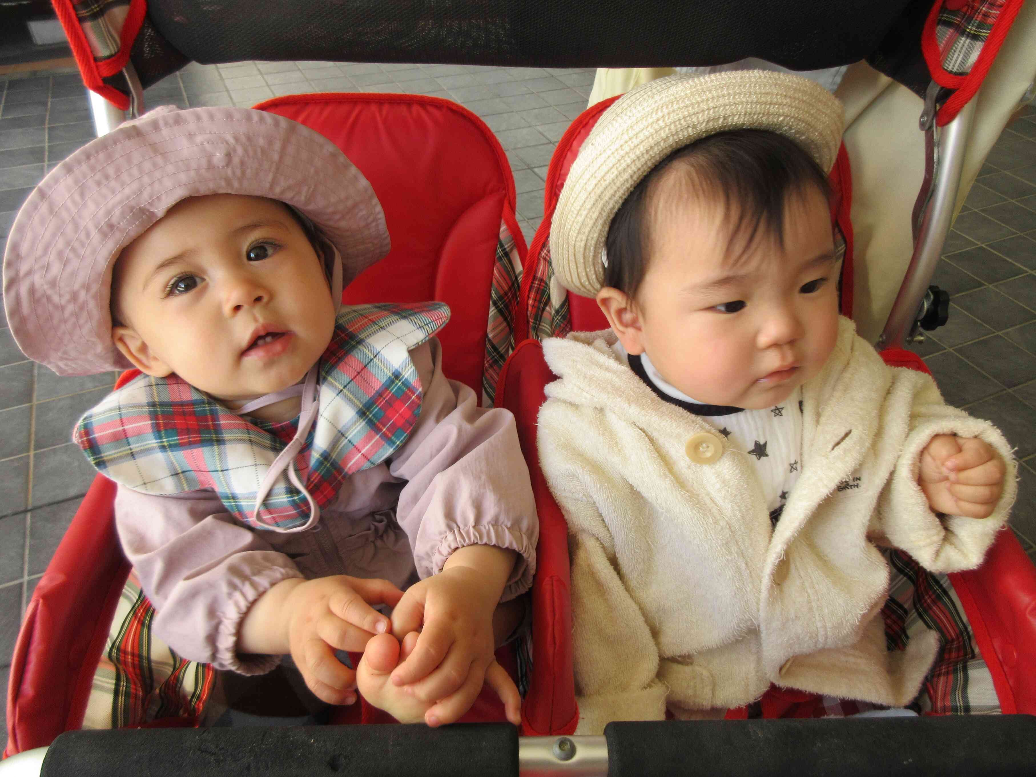 戸外遊びの様子♩