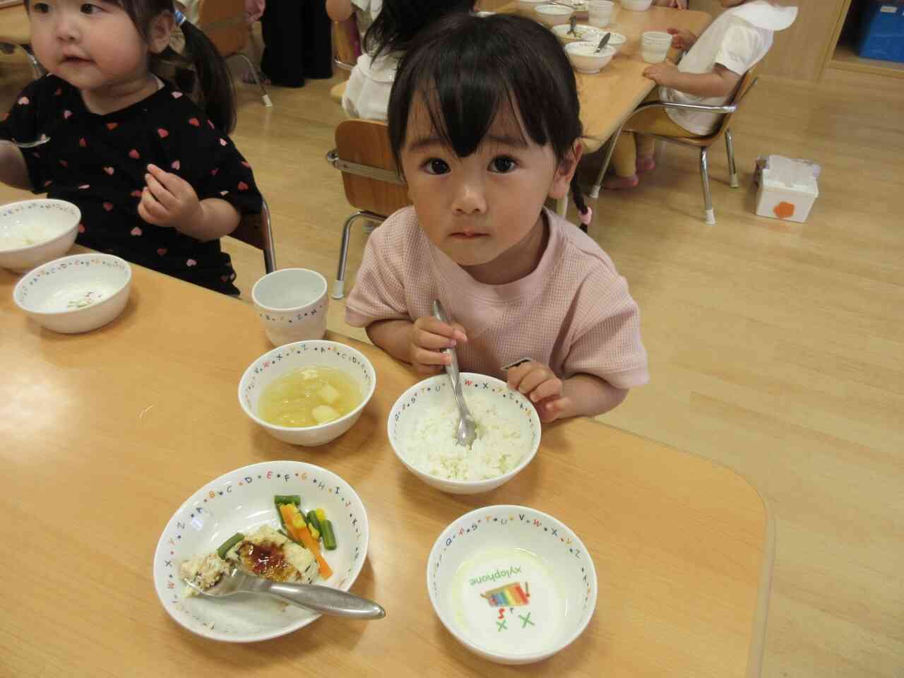 給食の様子