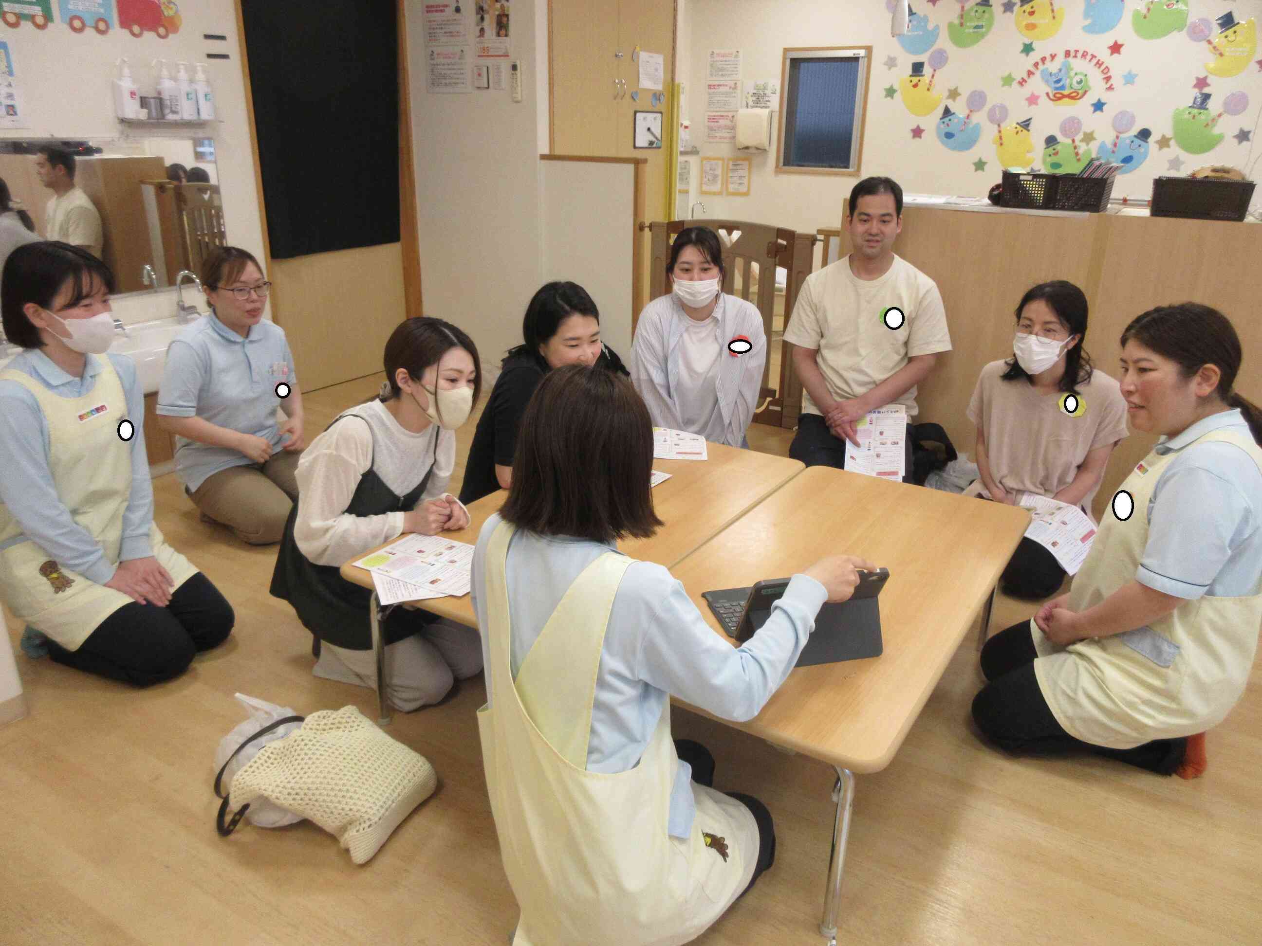 懇談会の様子