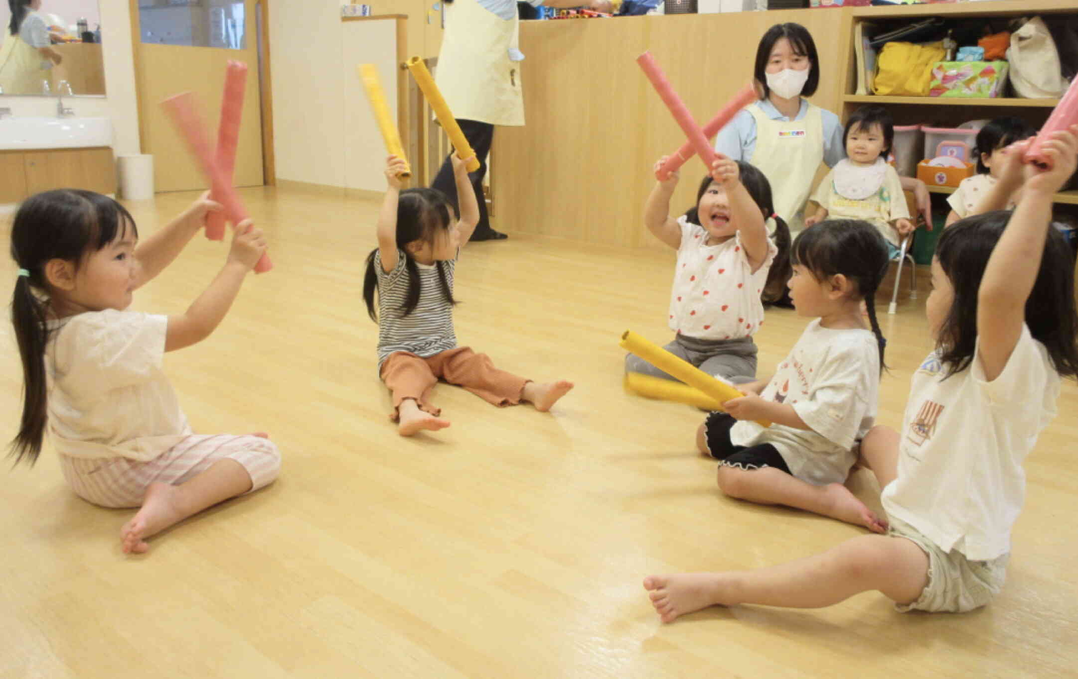 リズム遊びの様子
