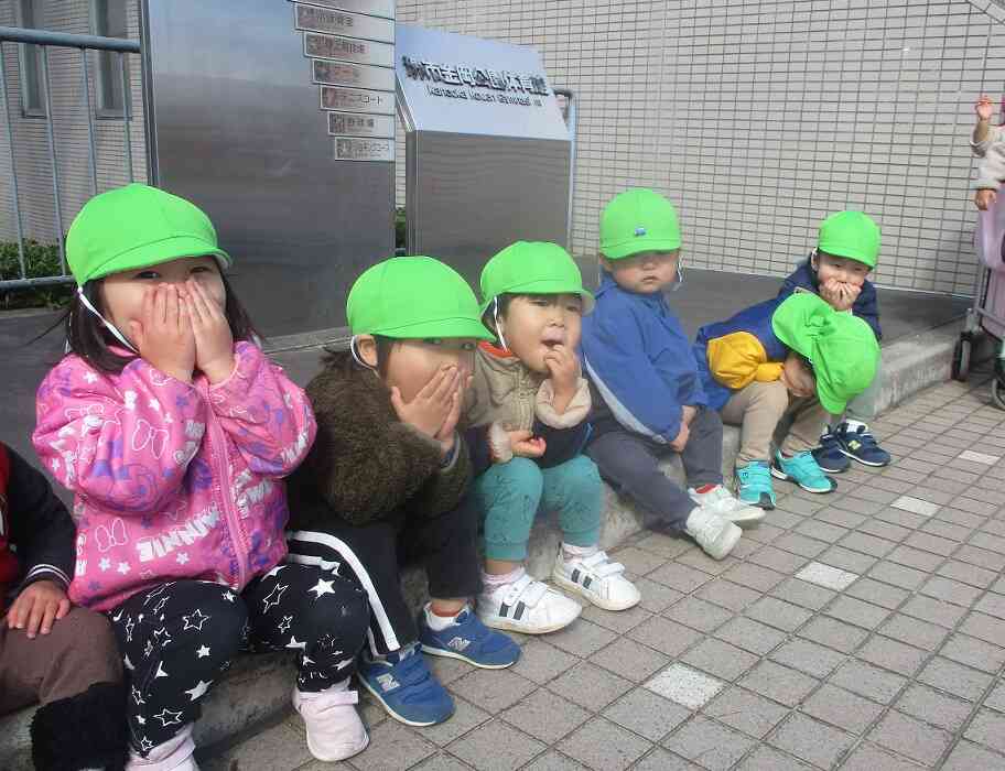 避難訓練をしたよ～
