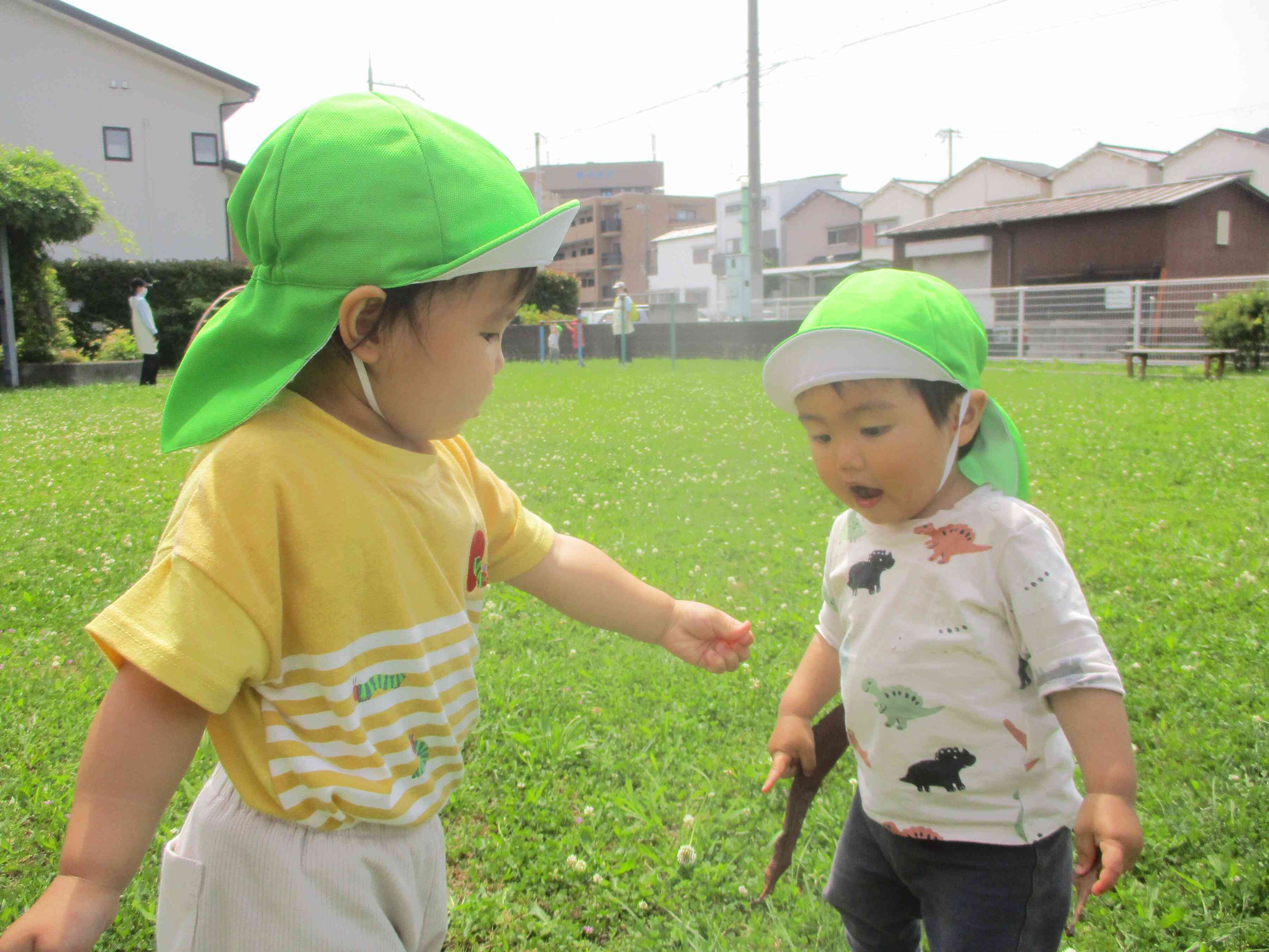 お散歩日和だね～