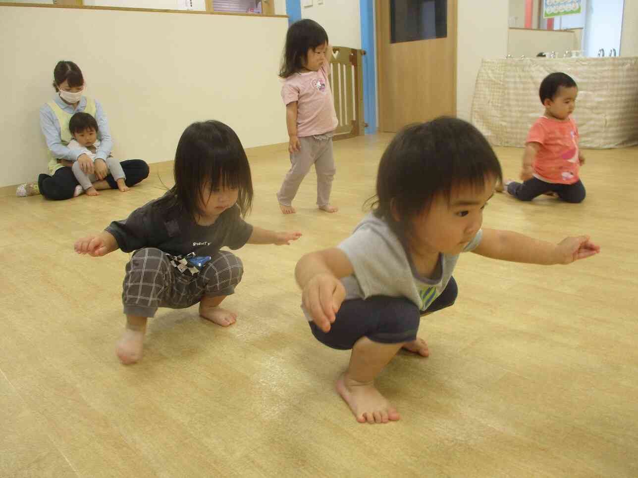 リズム遊びだよー！