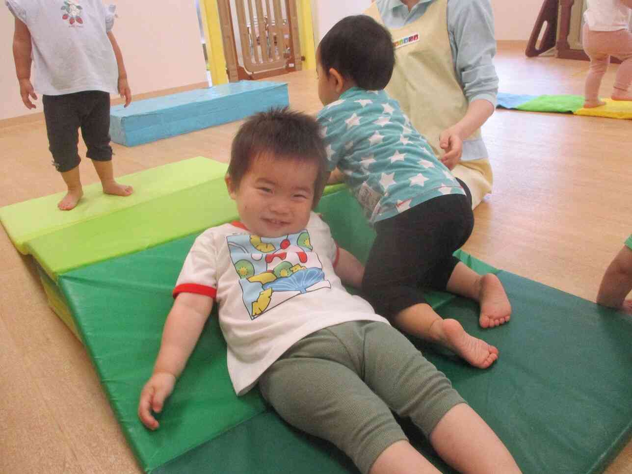 あひる組はサーキットをして遊びました！