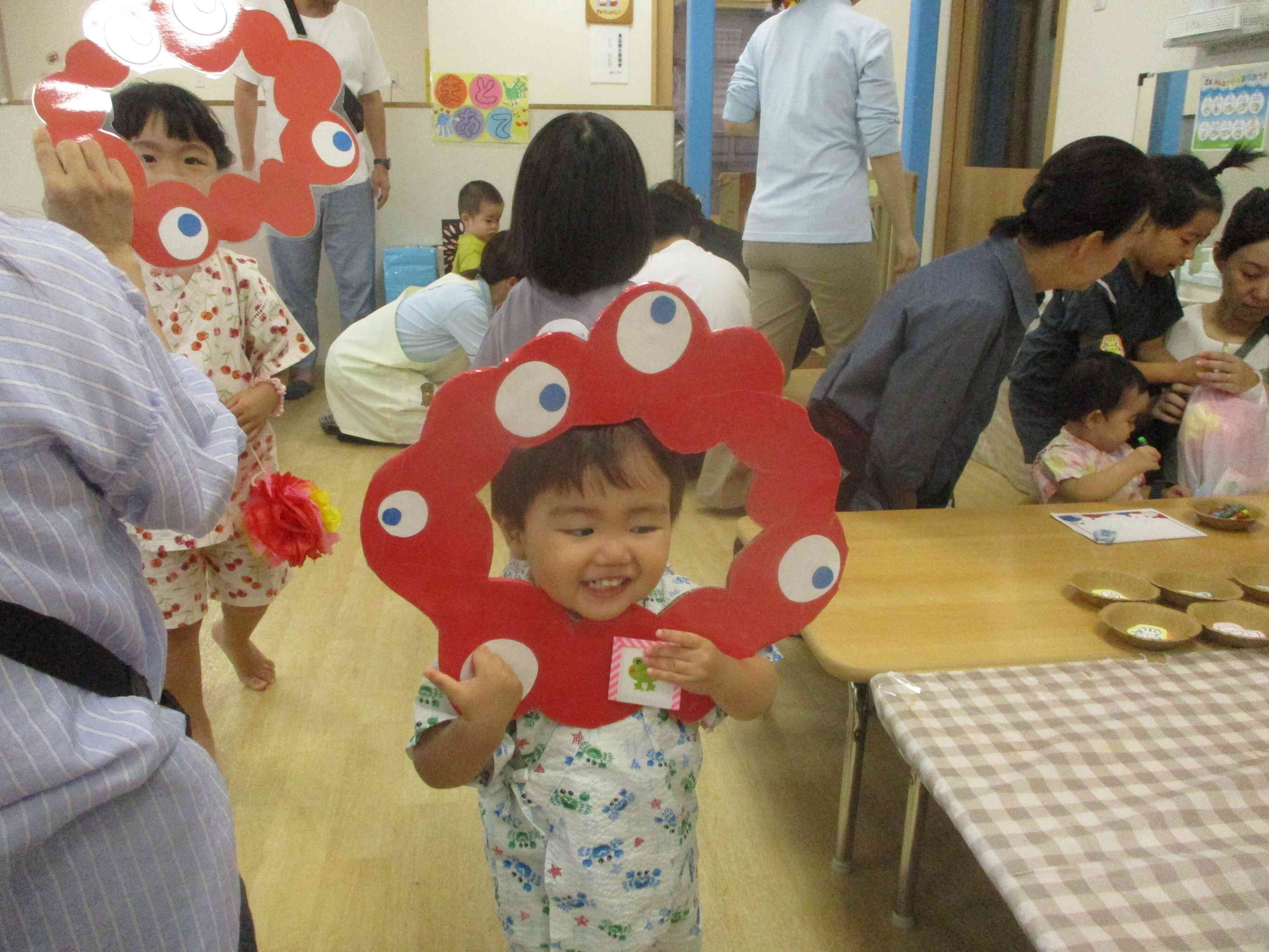 変身！！良い笑顔です