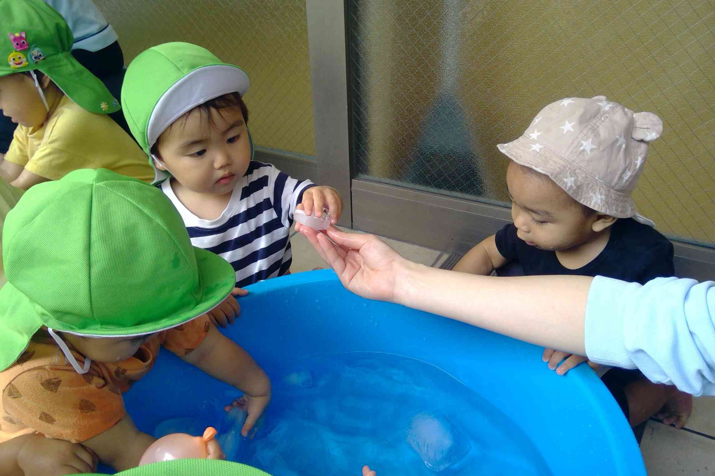 氷冷たいね～