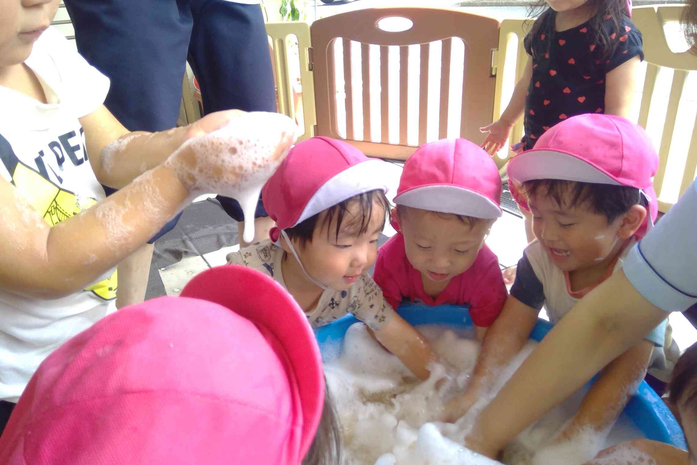 今年度最後の水遊び