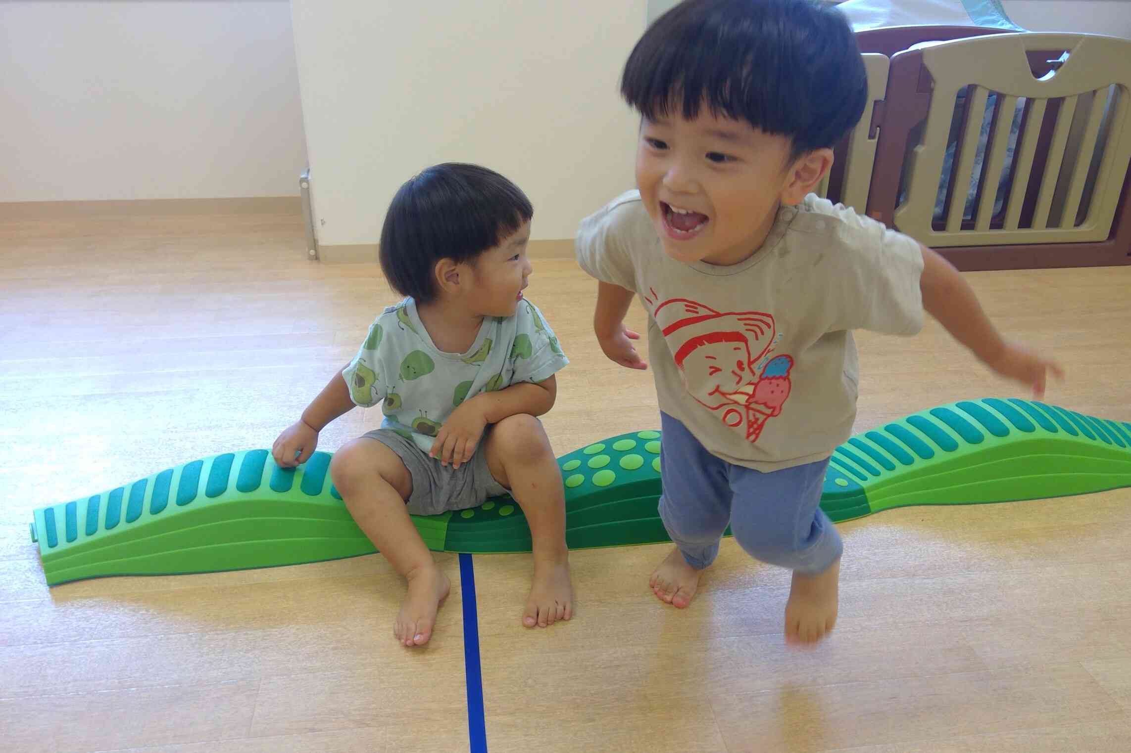 あ！ぼくもジャンプする