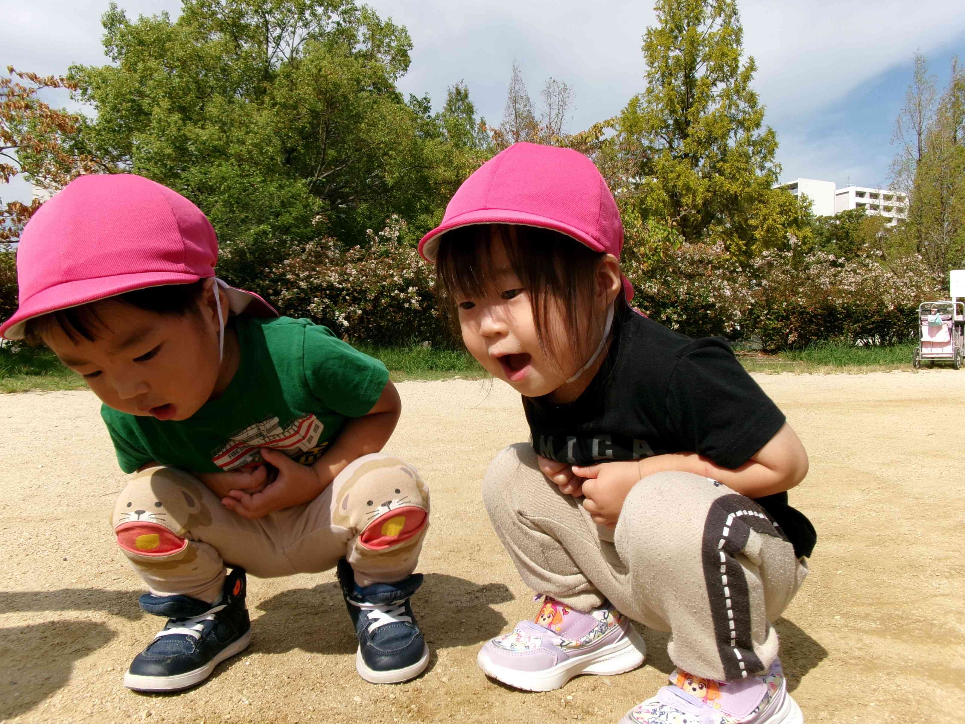 公園に行ってきました♪
