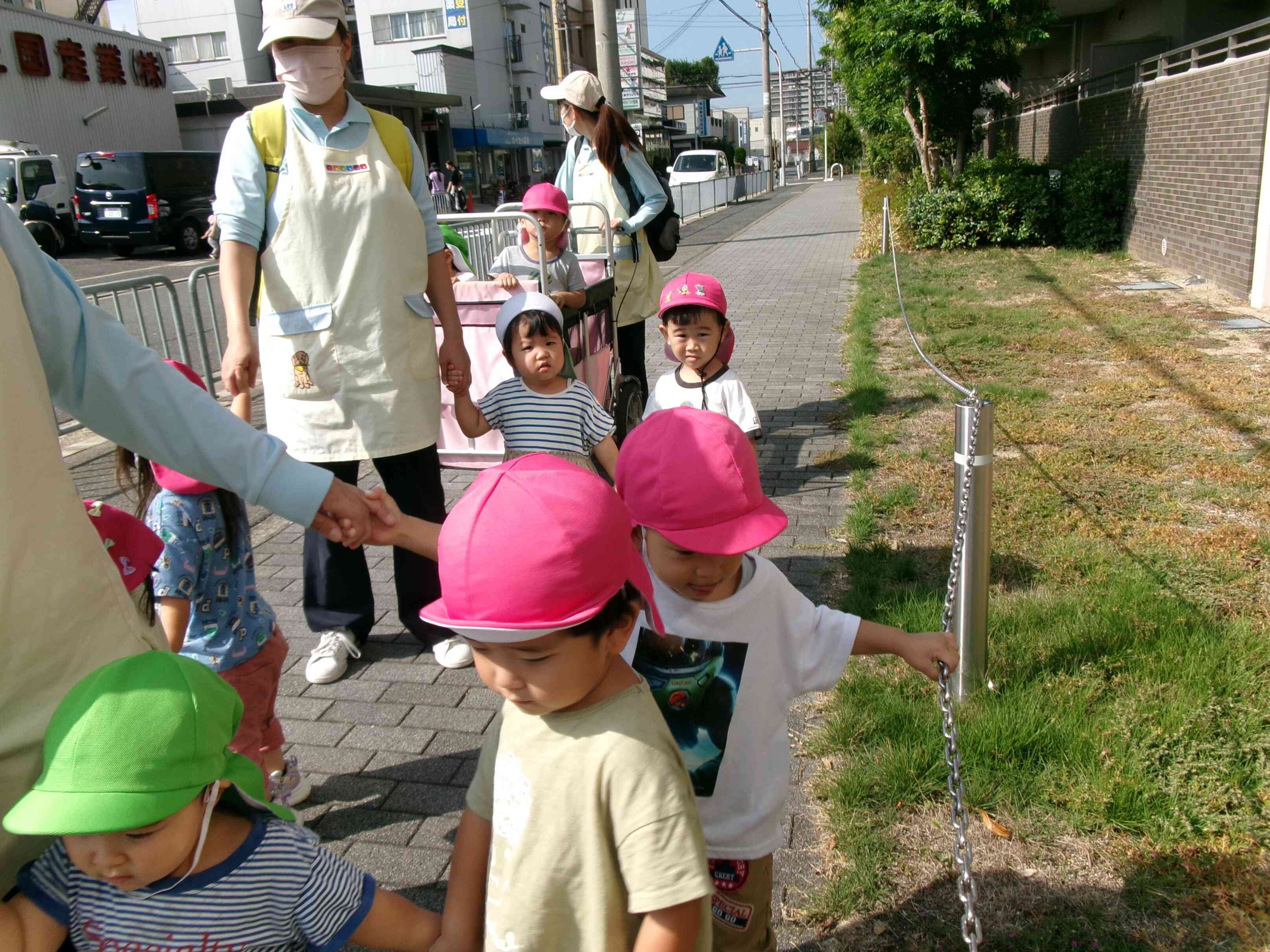 お散歩にいってきました
