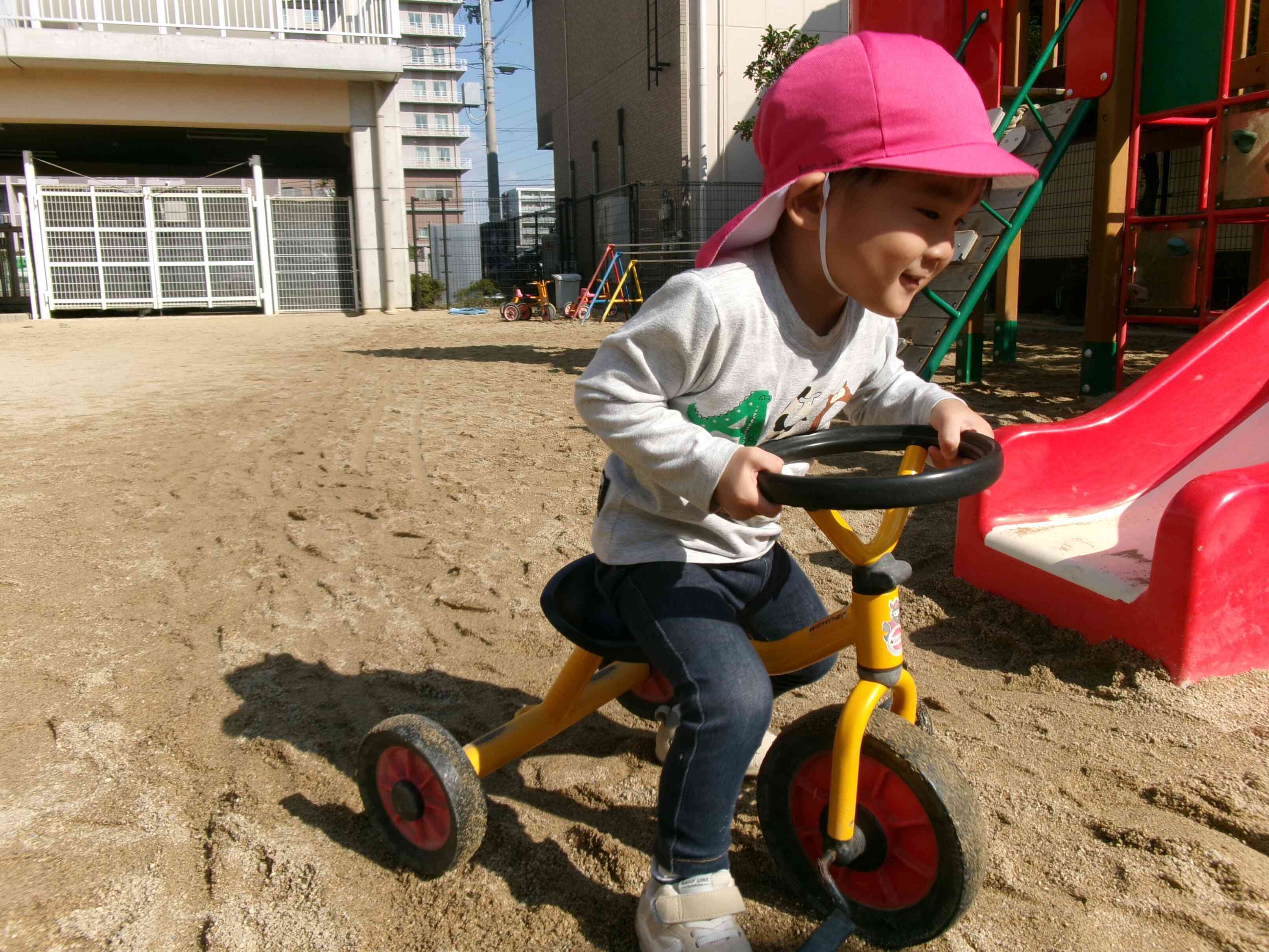 たのしいなぁ♪