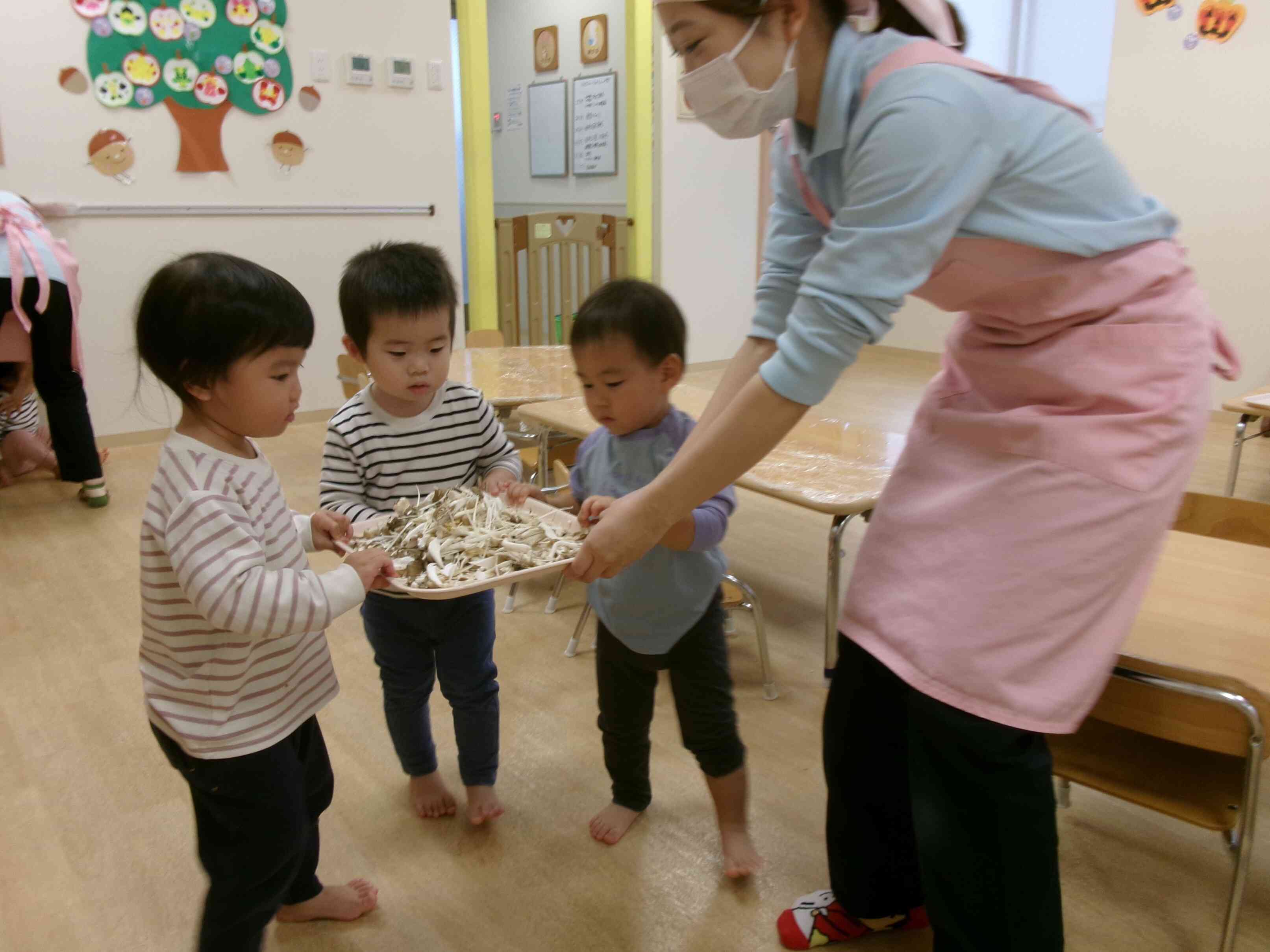 給食の先生に持って行こう♪