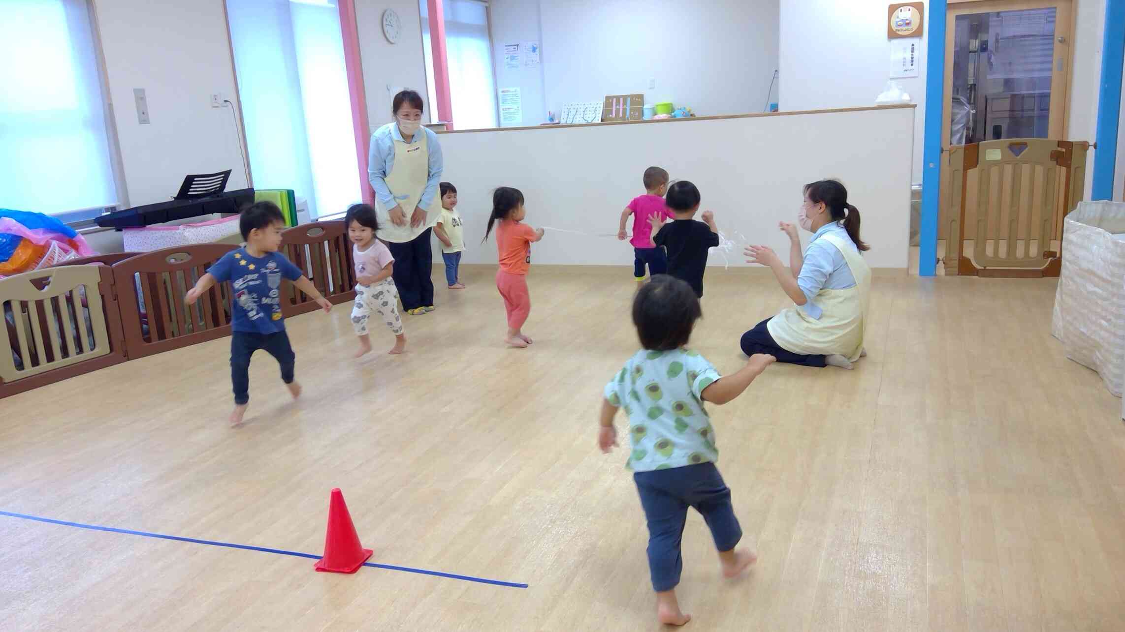 元気に、よーい、ドン!!