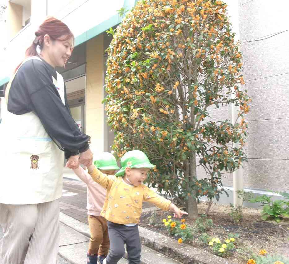 あぁ～！おはなだぁ～