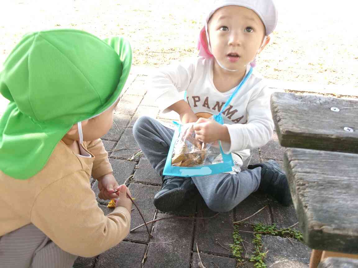 公園で探検したよ～