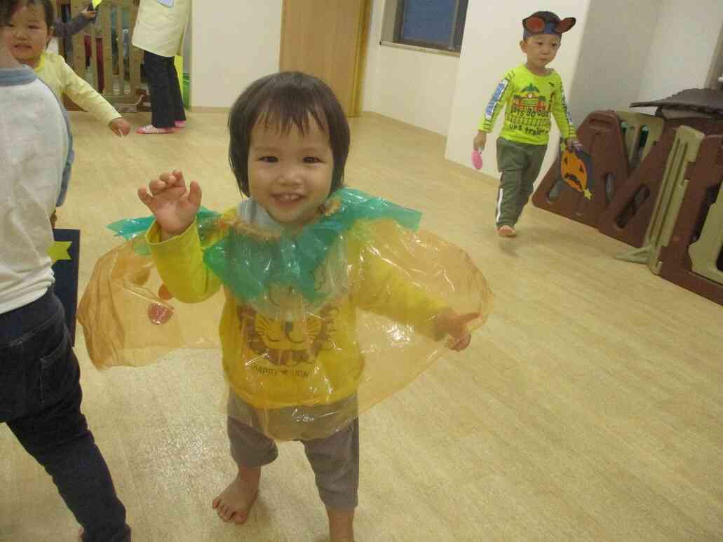 仮装したよ～！