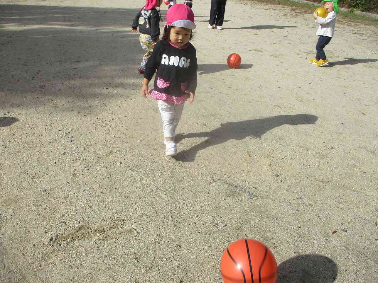 キックが上手になったよ～！