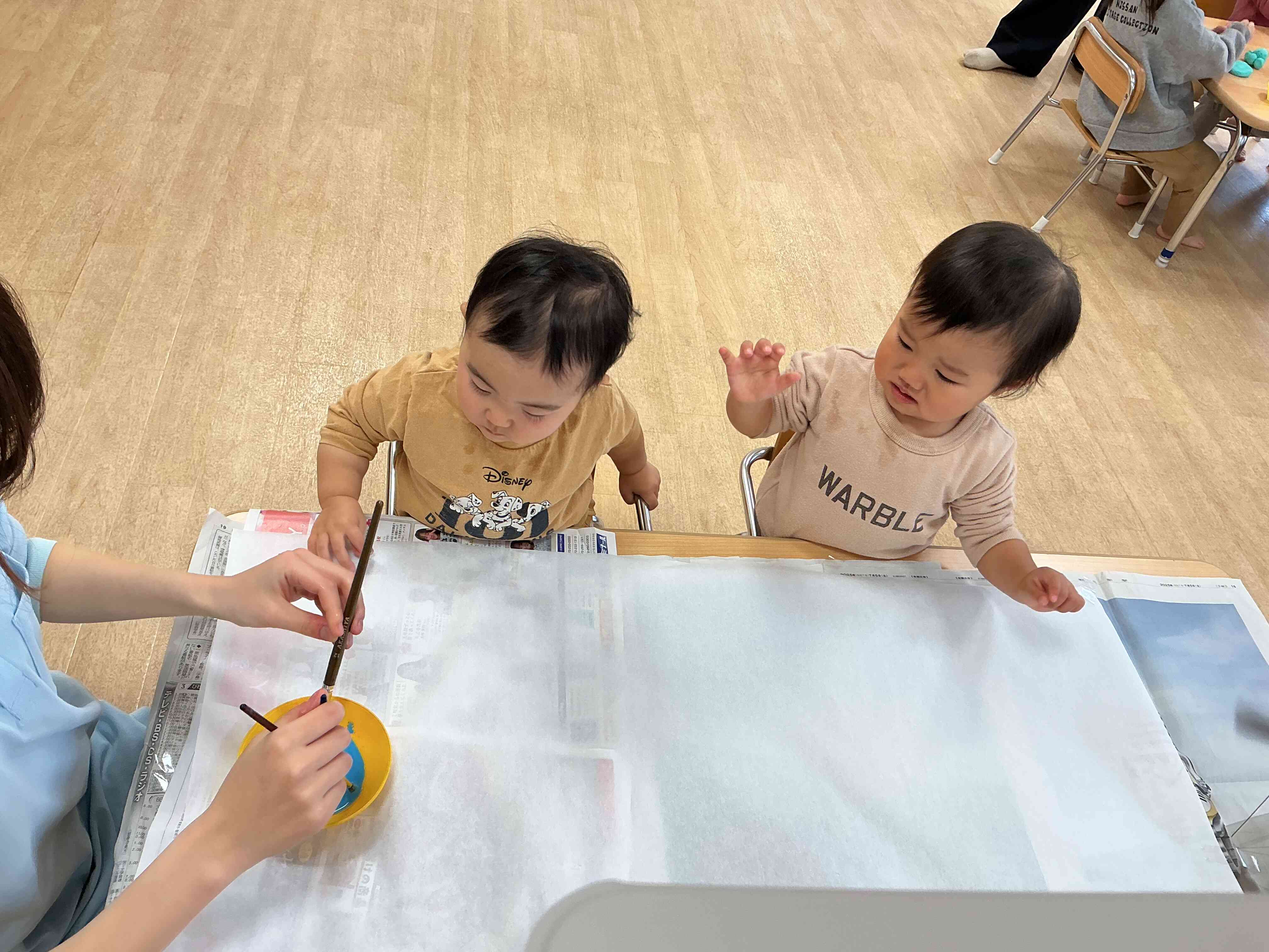 何が始まるのかな？