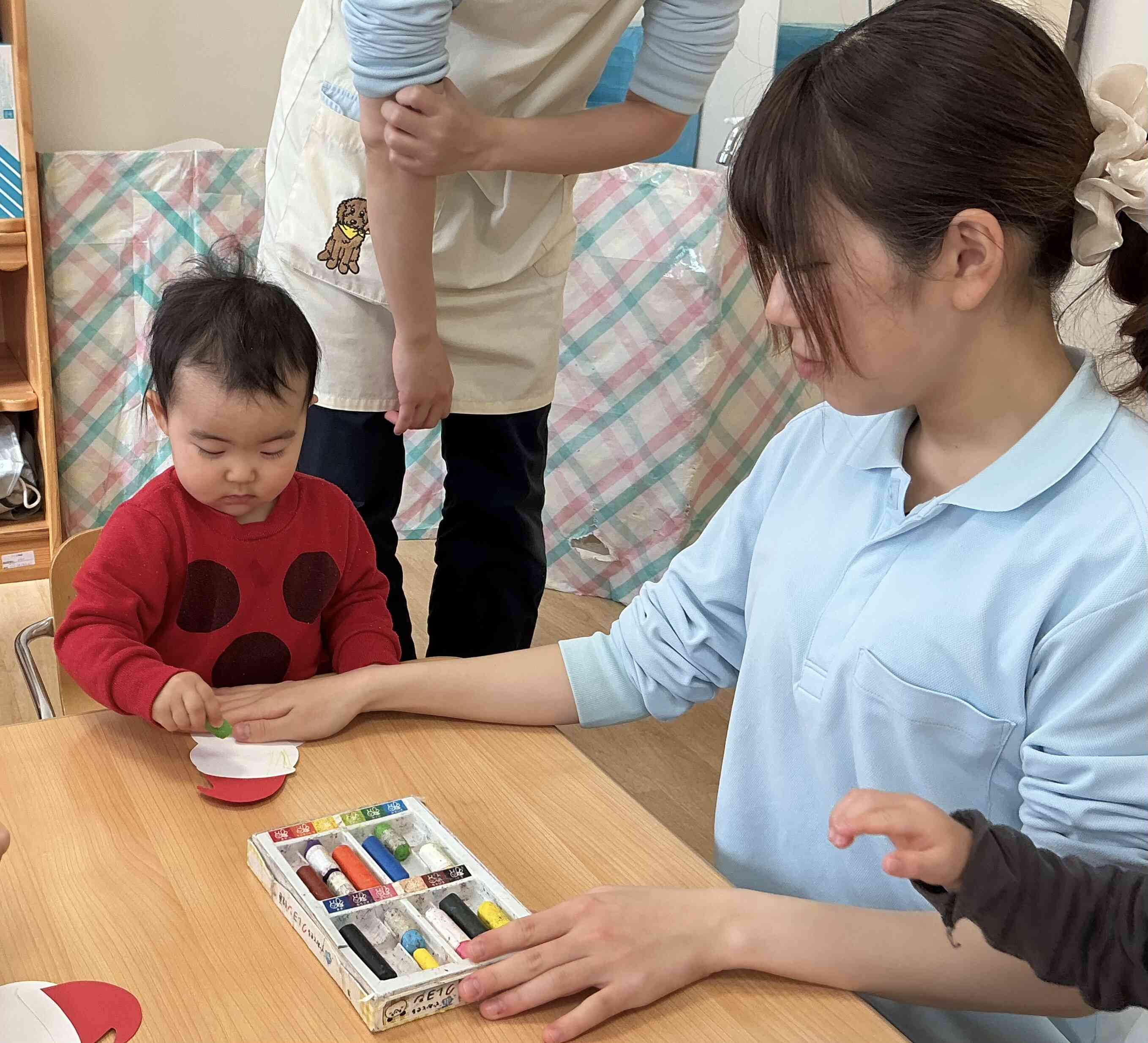 今日は寒かったね!でも元気いっぱい遊んだよ！｜ニチイキッズ長曽根