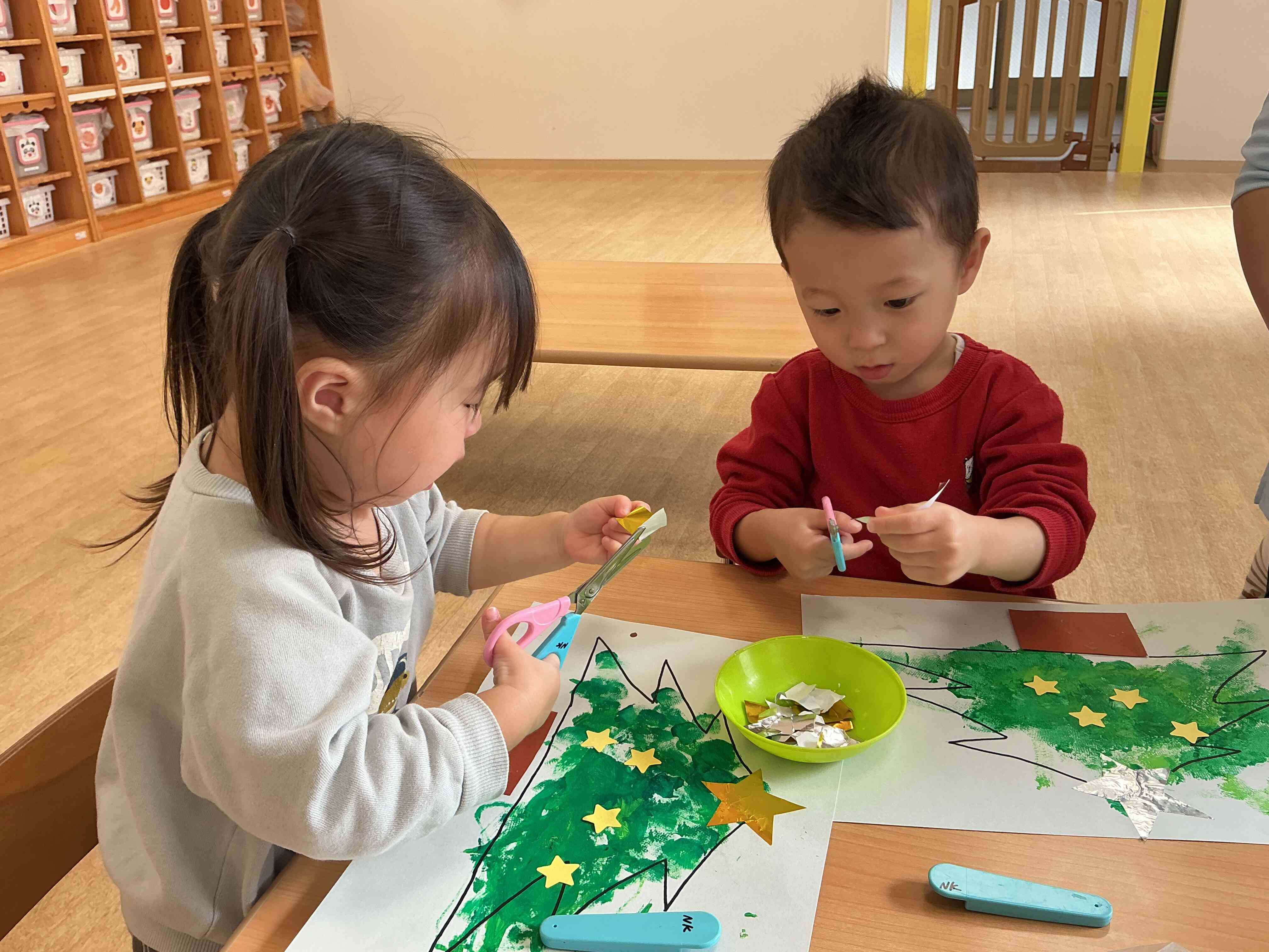 今日もおもいっきりあそんだね!