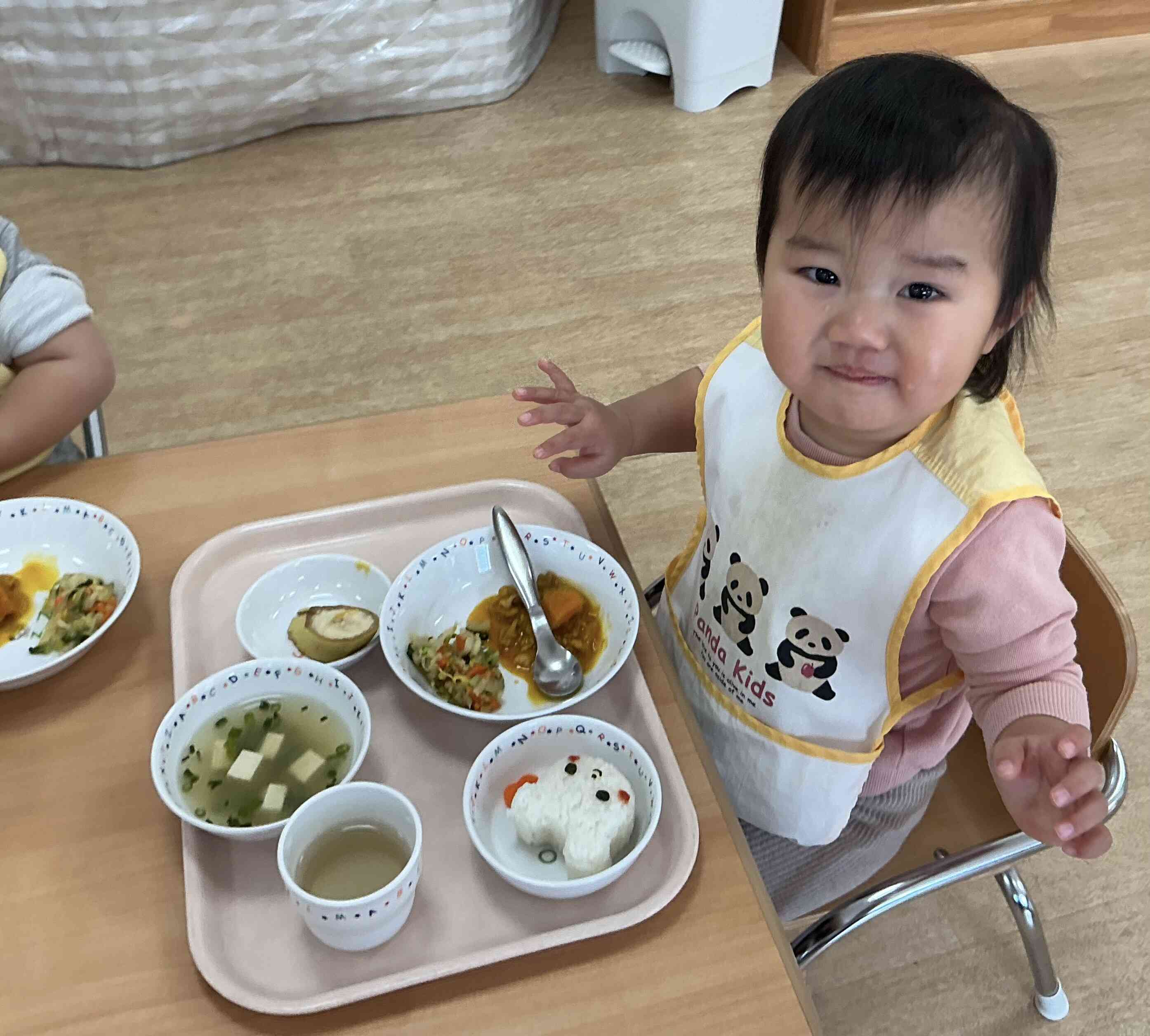 お誕生日給食美味しかったよ