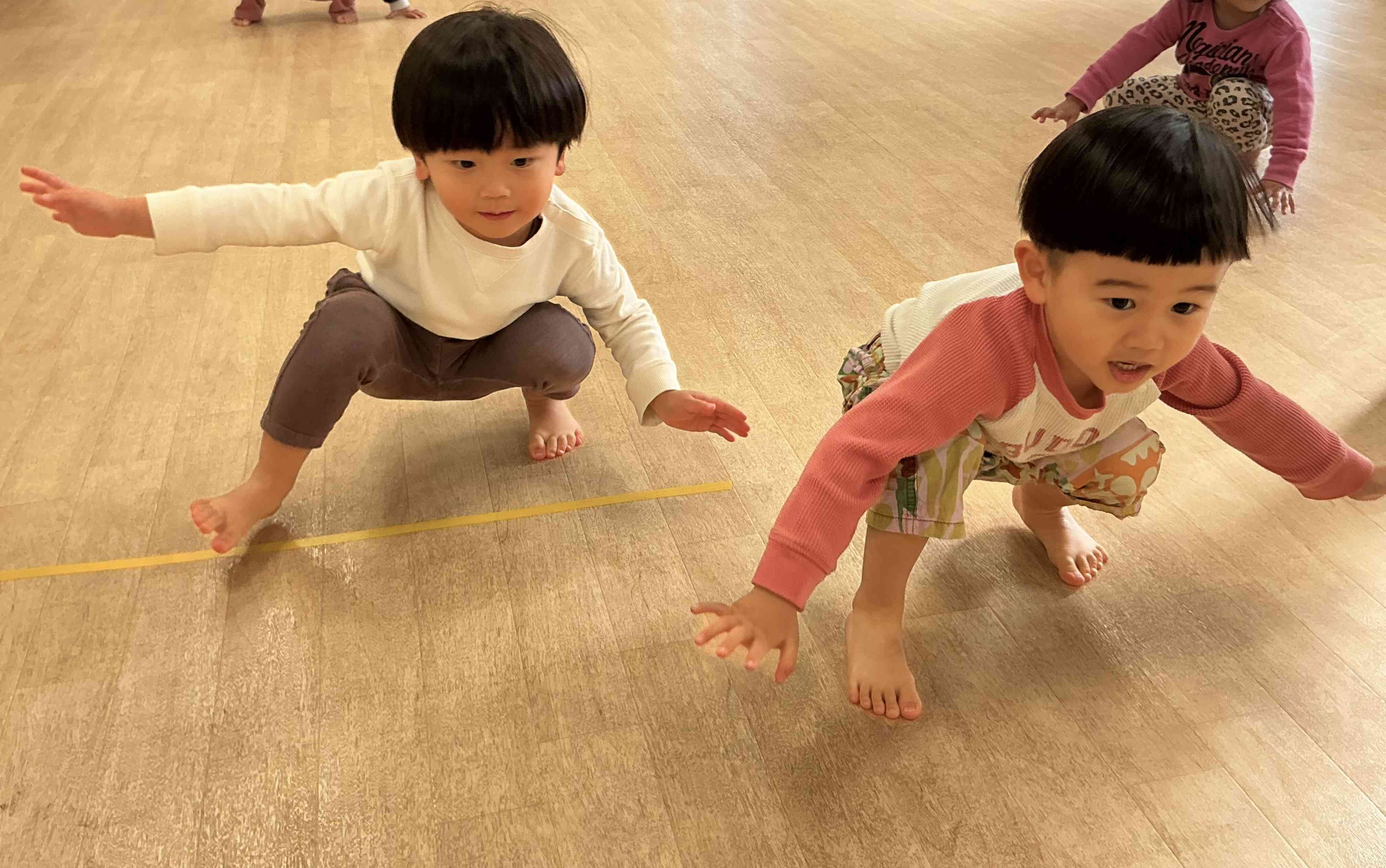 リズム遊びも楽しかったね！