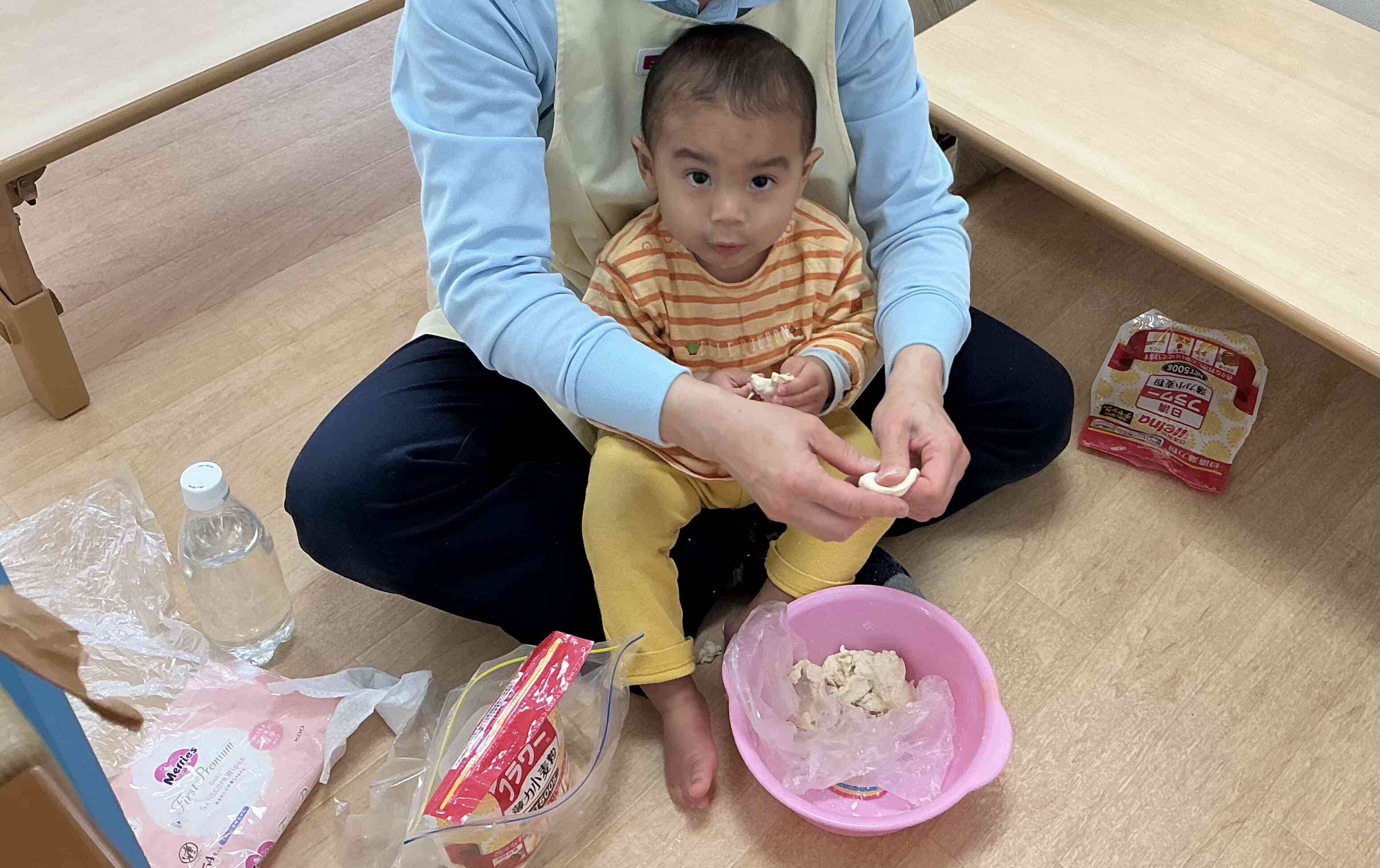 感触遊びをしたよ！パート2