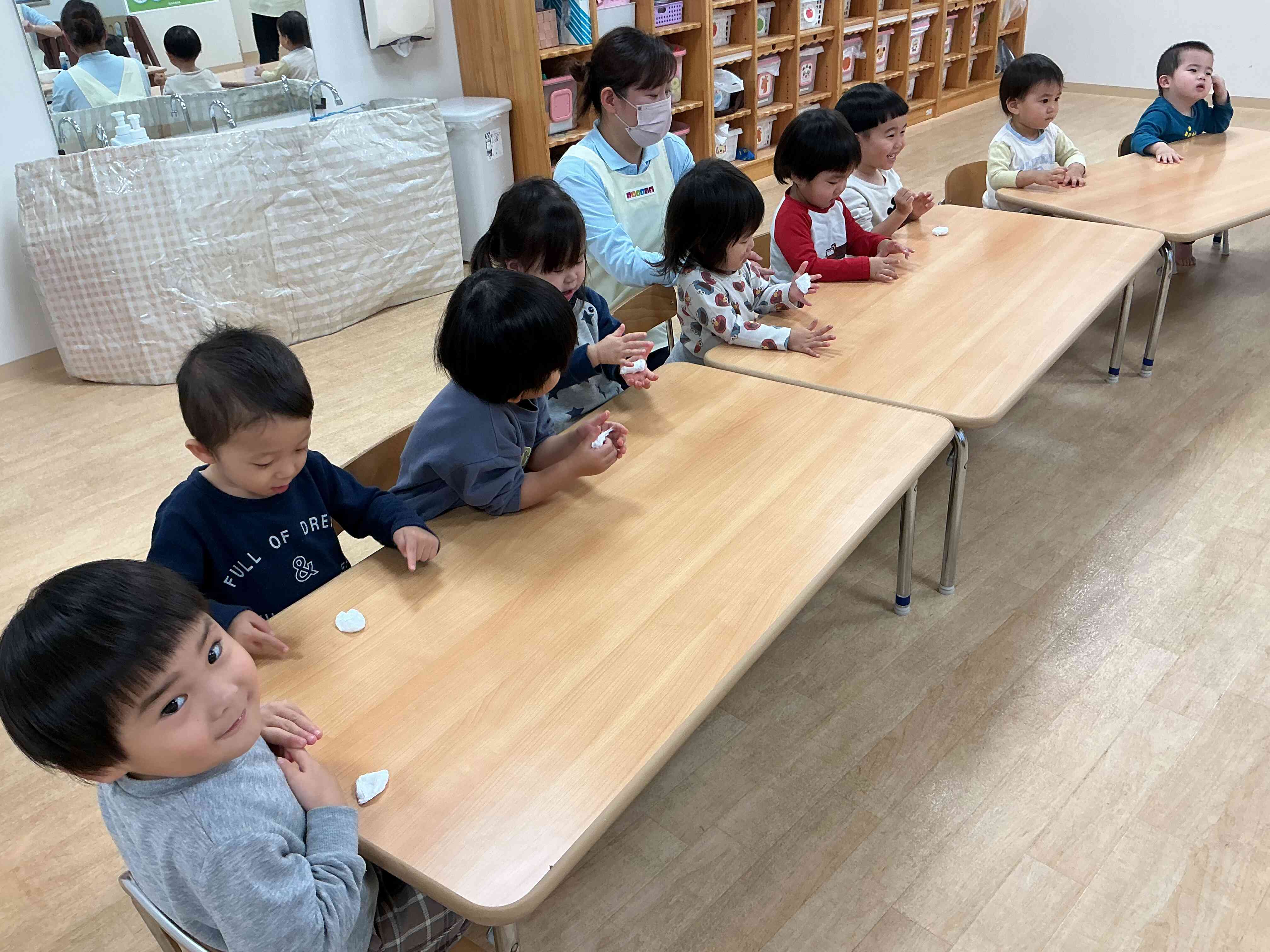 スライム早く触りたーい！