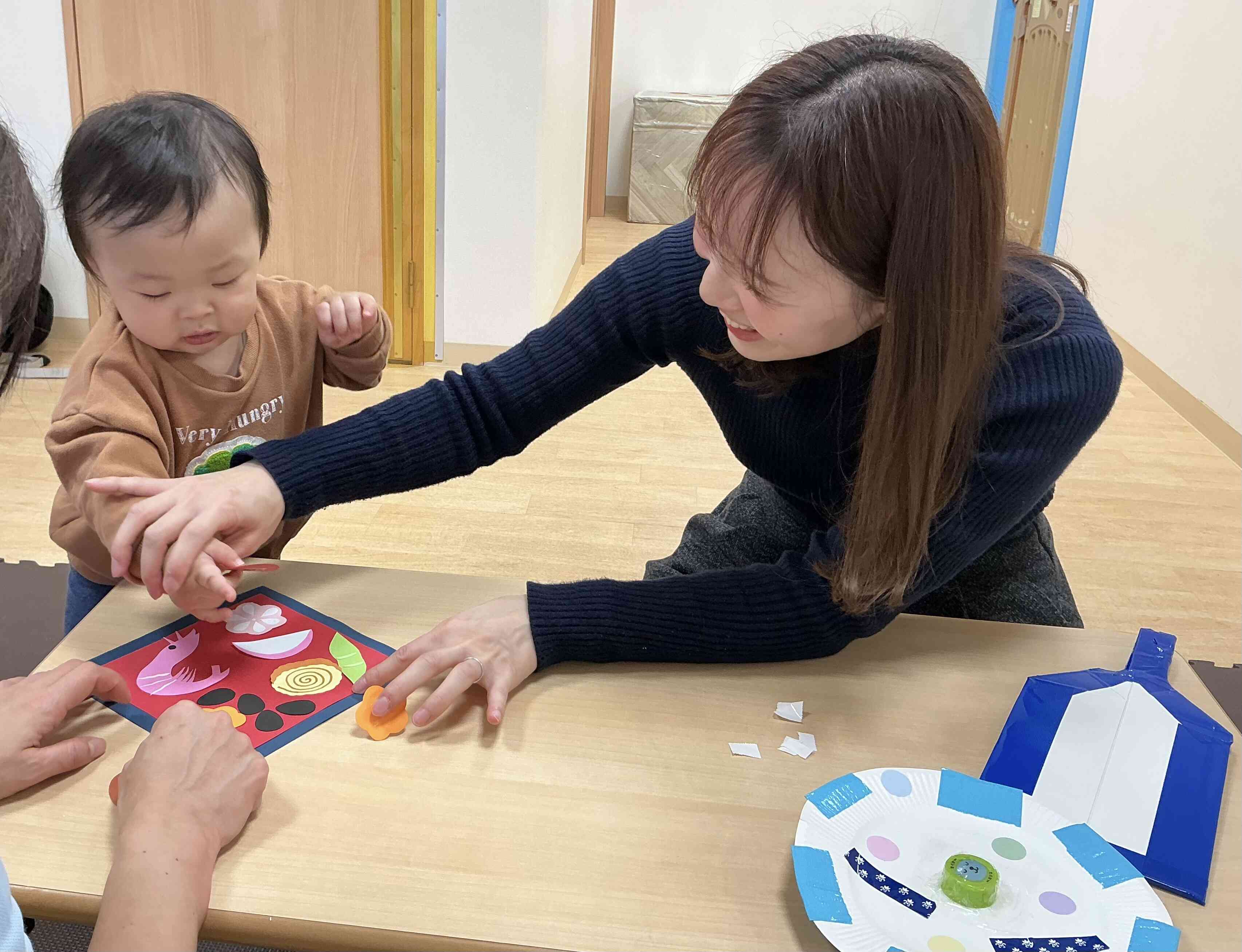 ペッタンお正月の製作です！