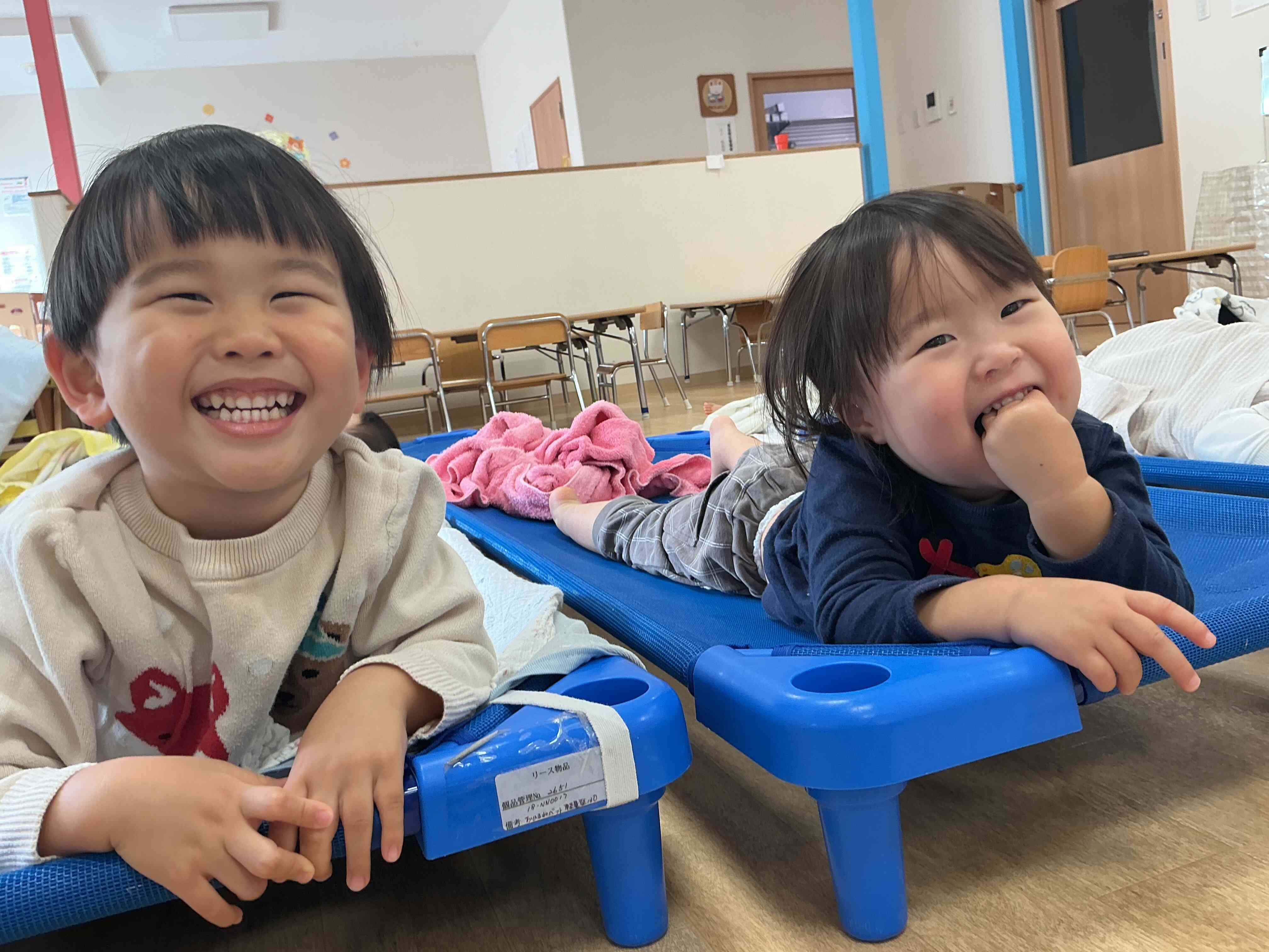 お外遊び楽しいねぇ〜！