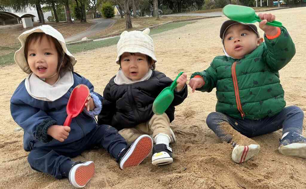 砂遊び、楽しかったよ｜ニチイキッズ長曽根保育園｜ニチイキッズ