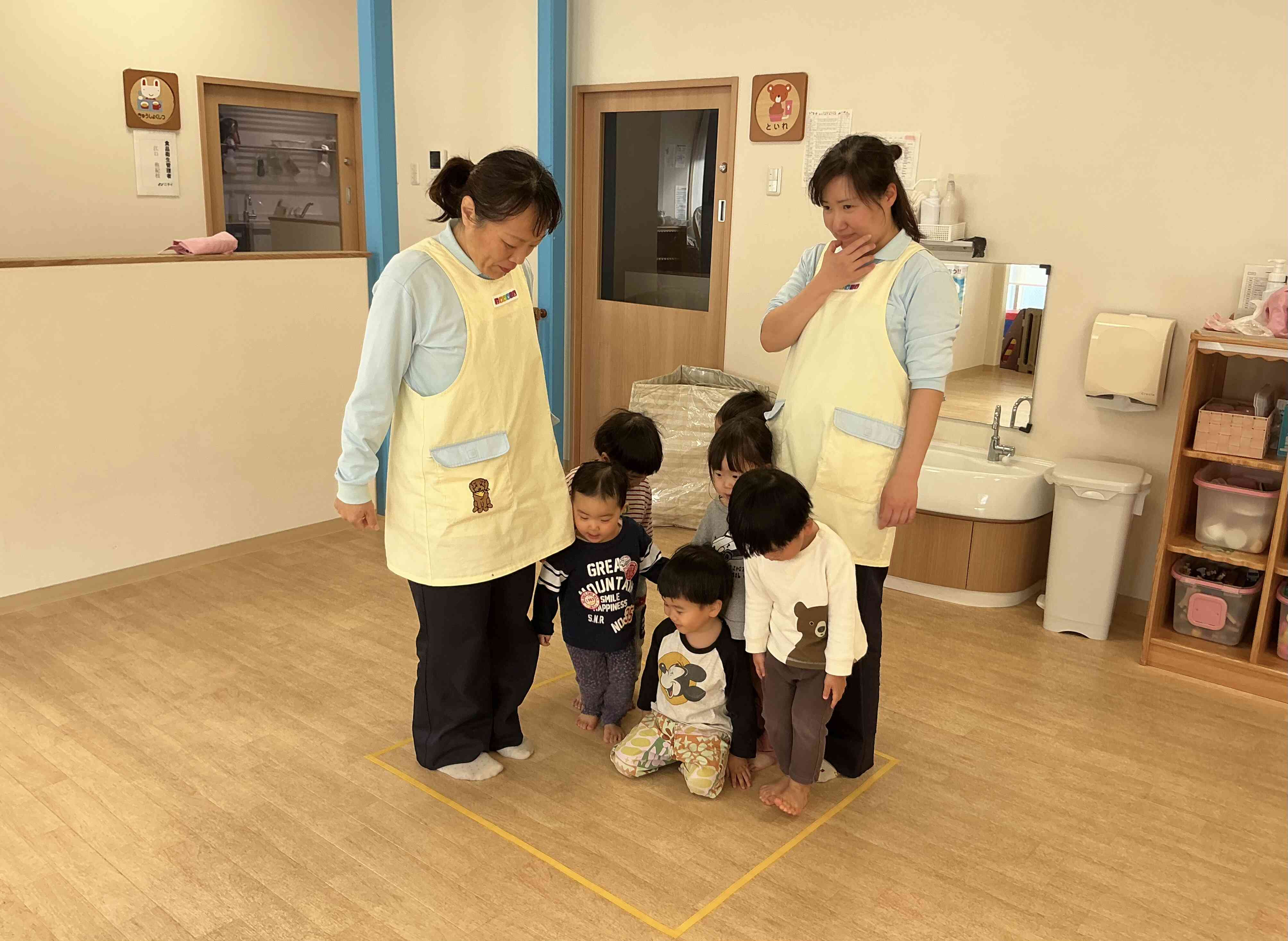 色あそびしたよ。