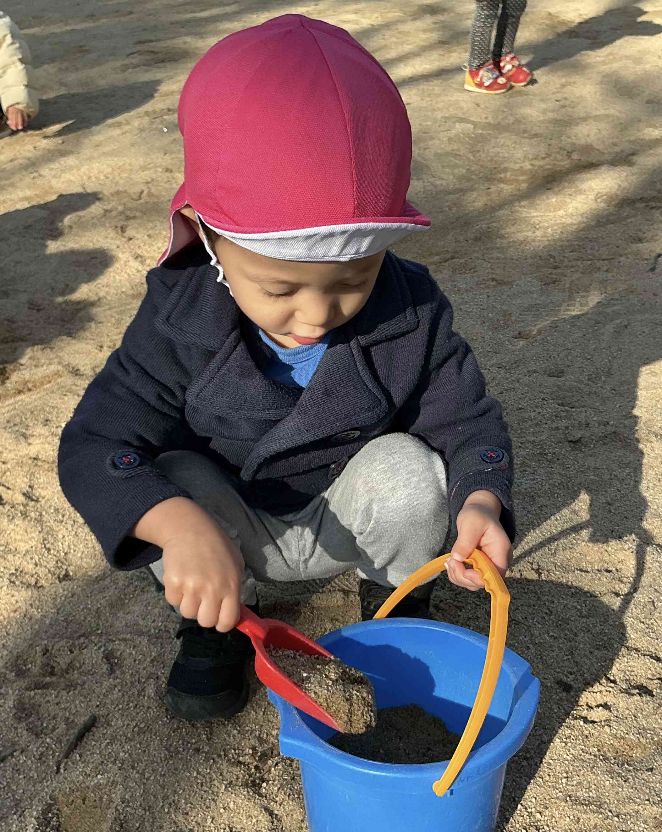 よいしょっ、よいしょっ！