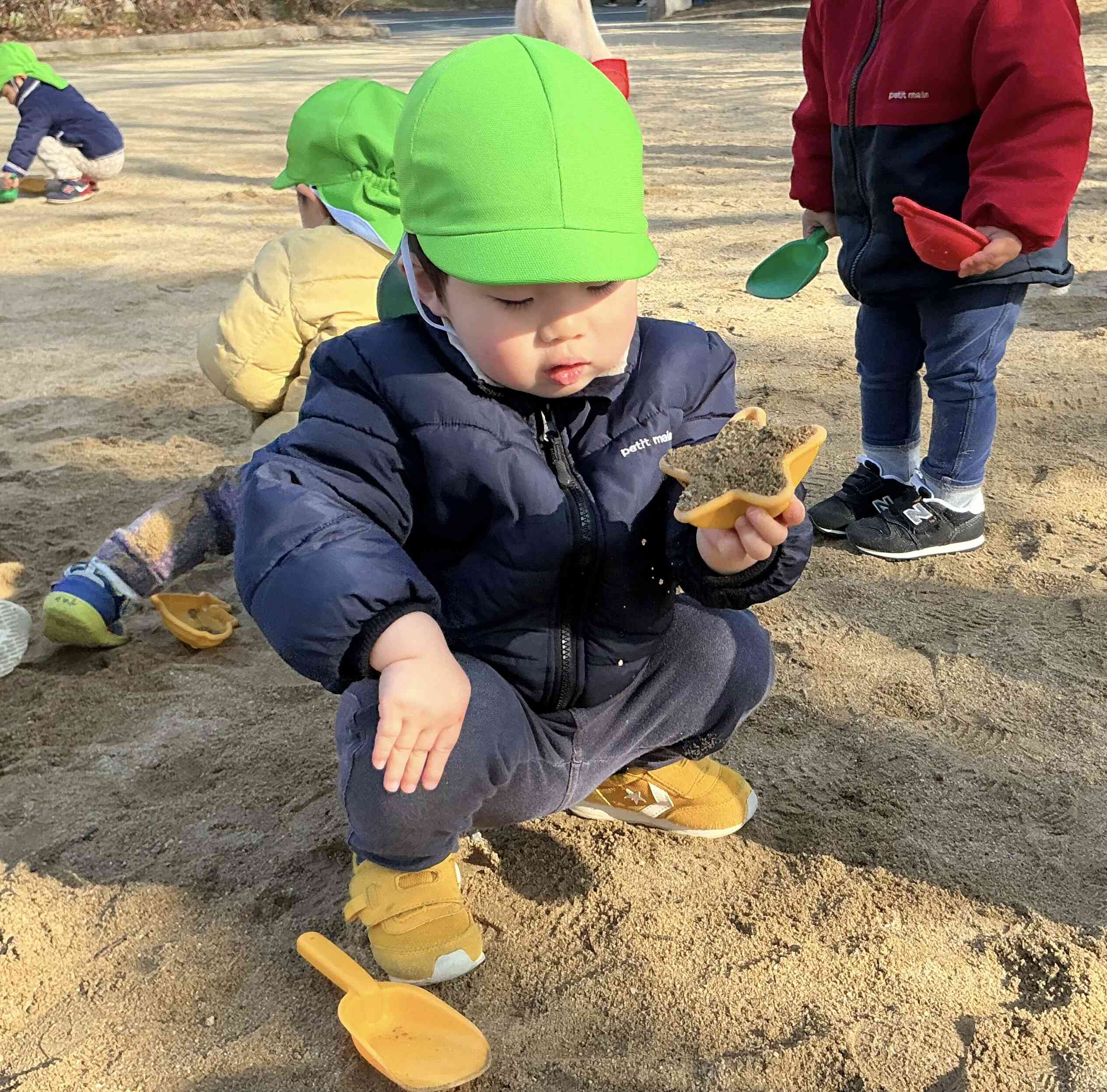 型抜き楽しいね！