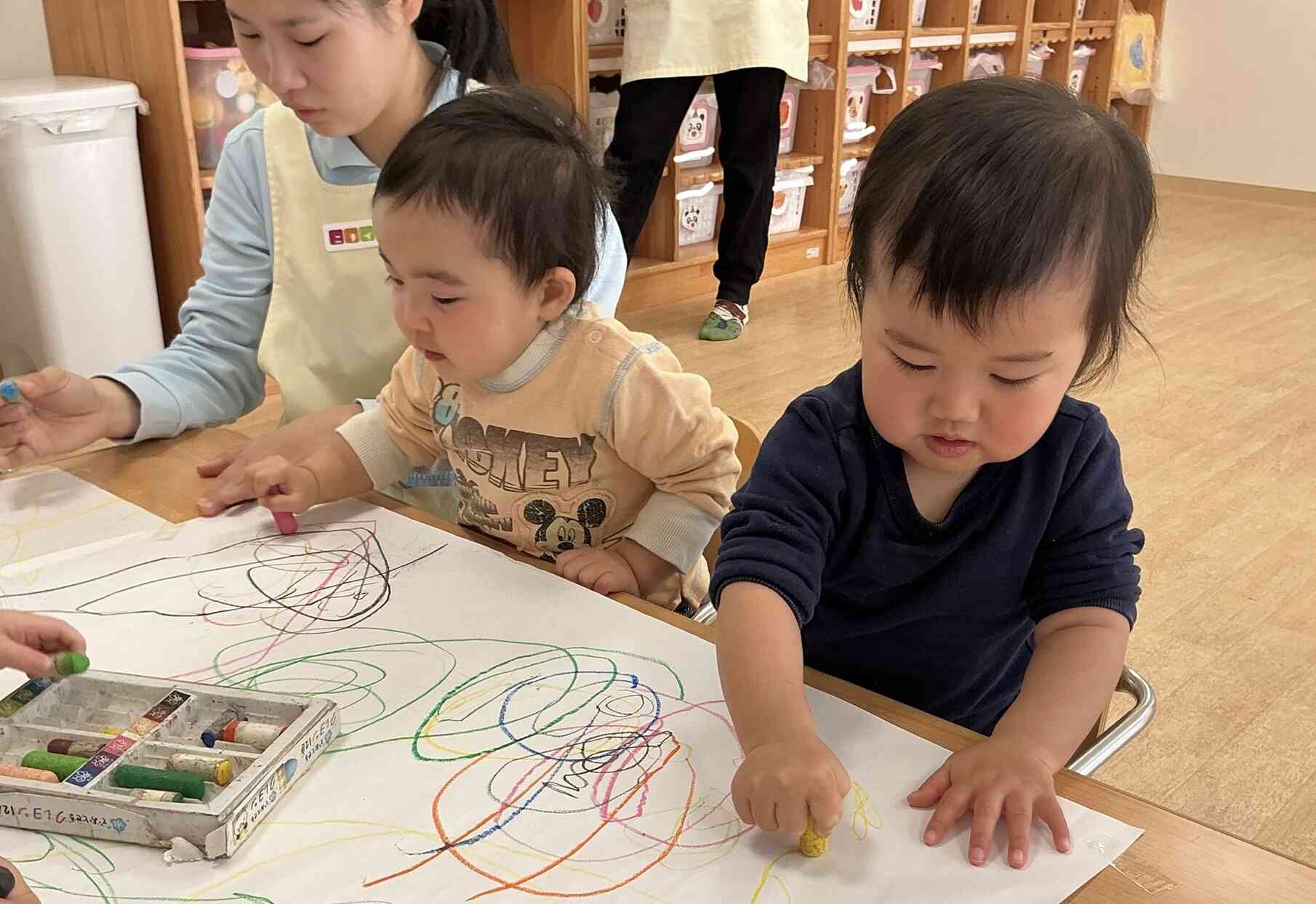 お絵描きをしました