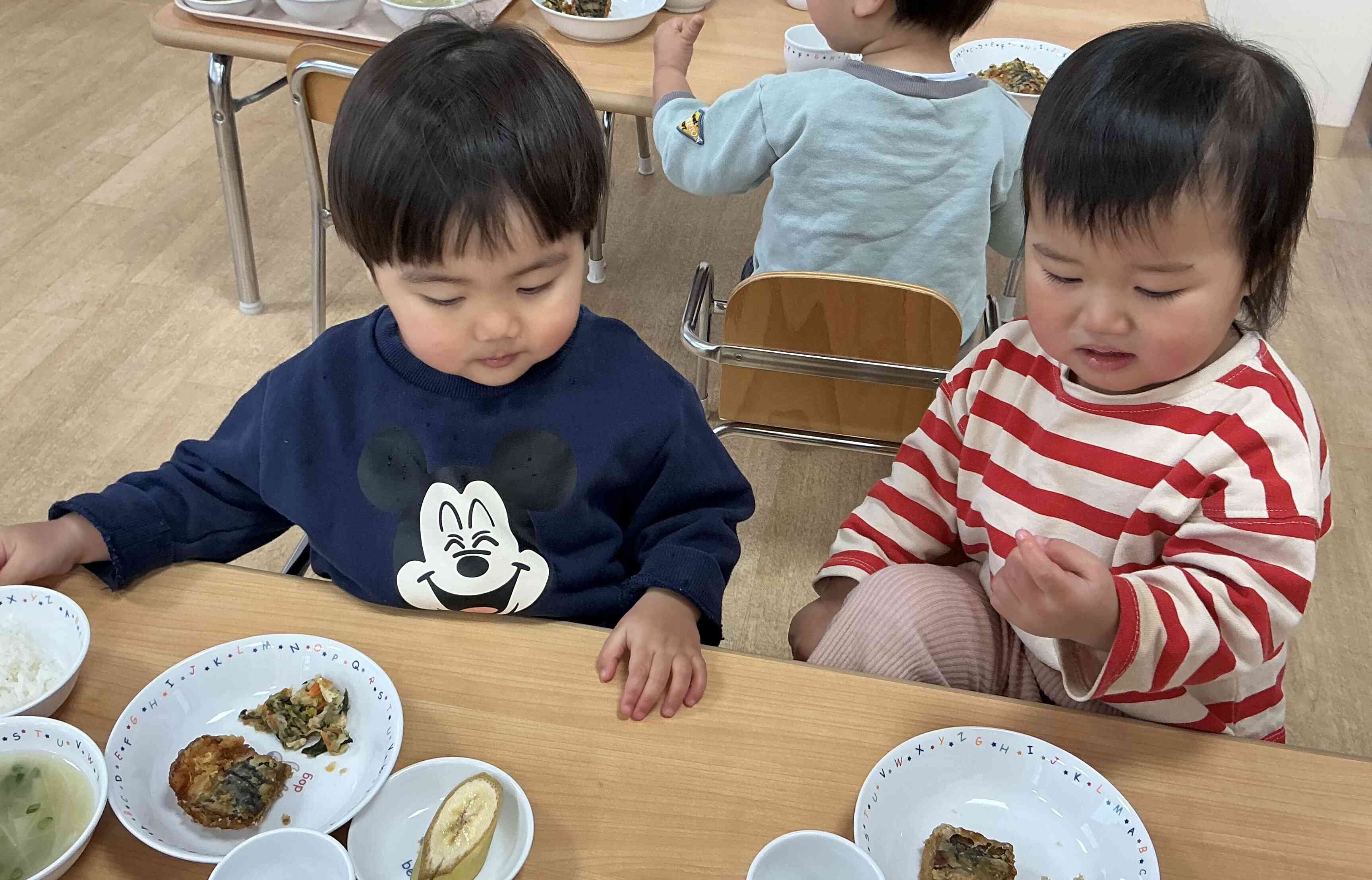 美味しい給食いただきます！！