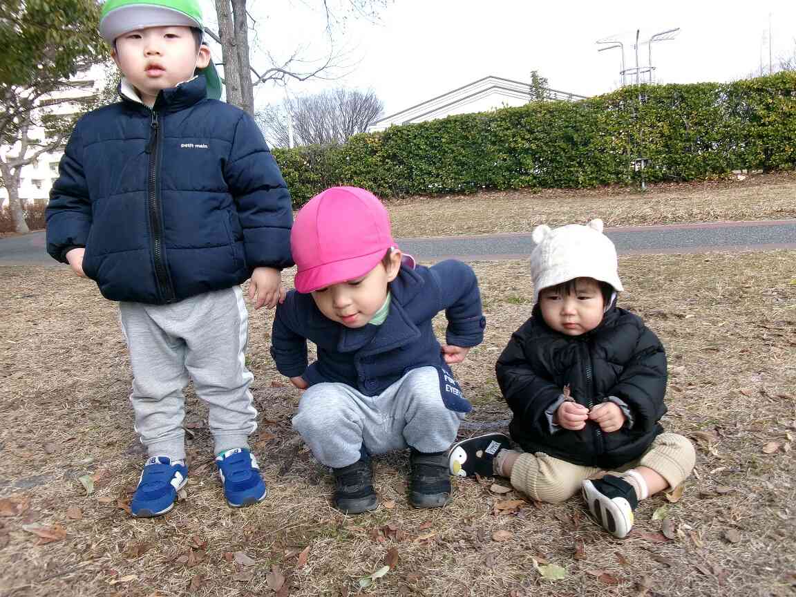 寒い日も　げんきいっぱい！！