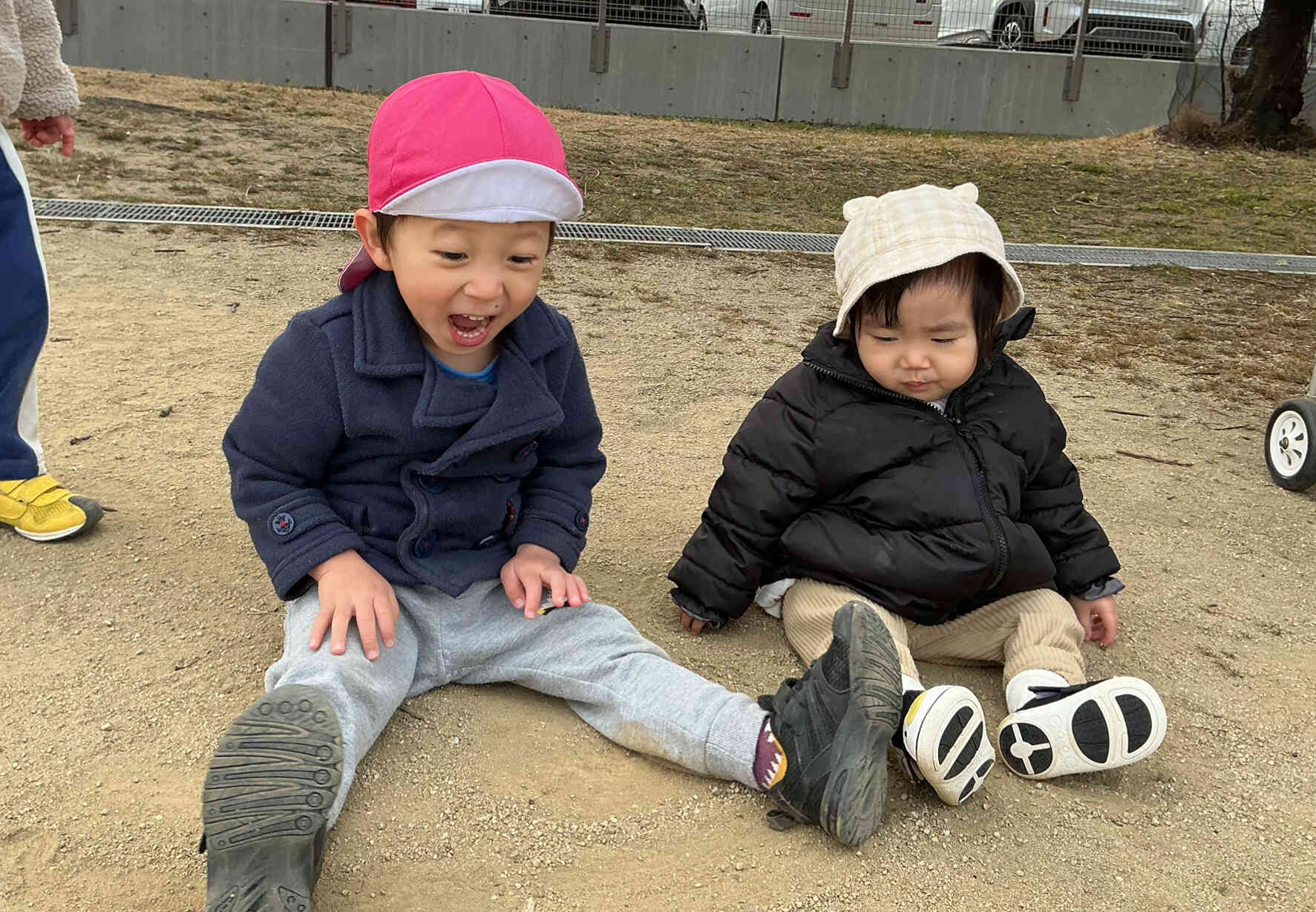 なにかいるよ！