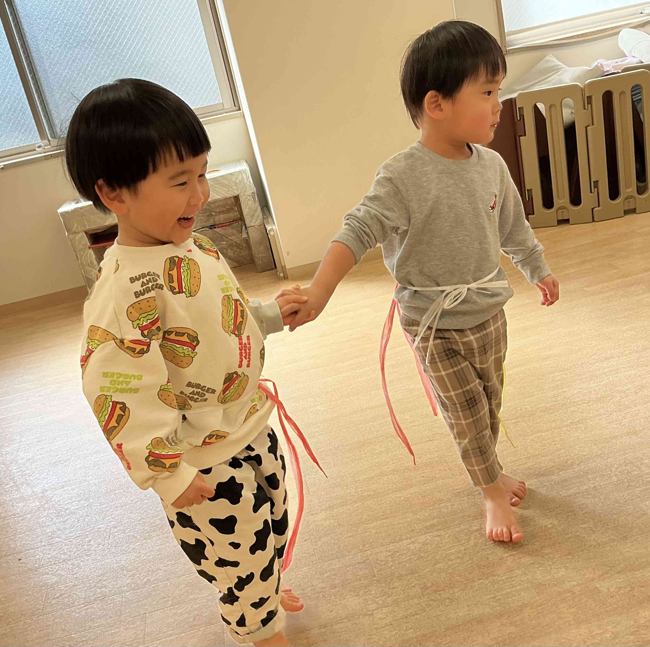 お友だちと一緒に♪