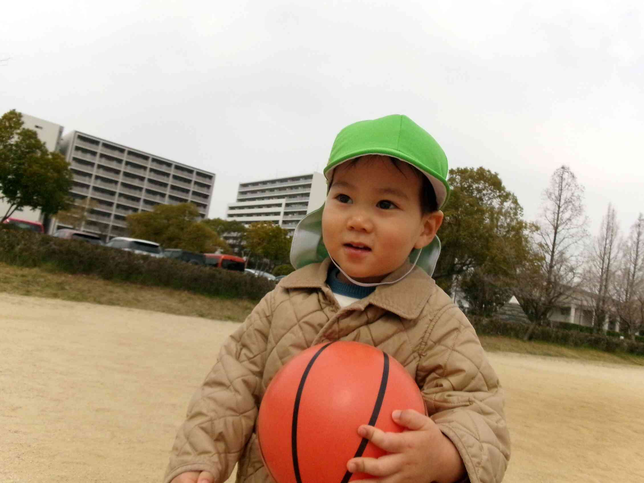 ボールパスしてー！