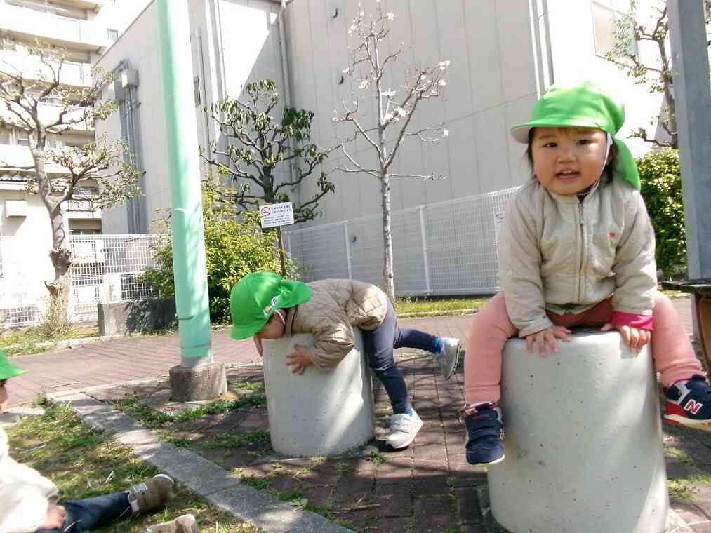 お椅子に座ってひと休み