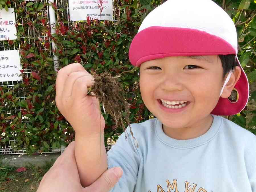 公園で遊んだよ！