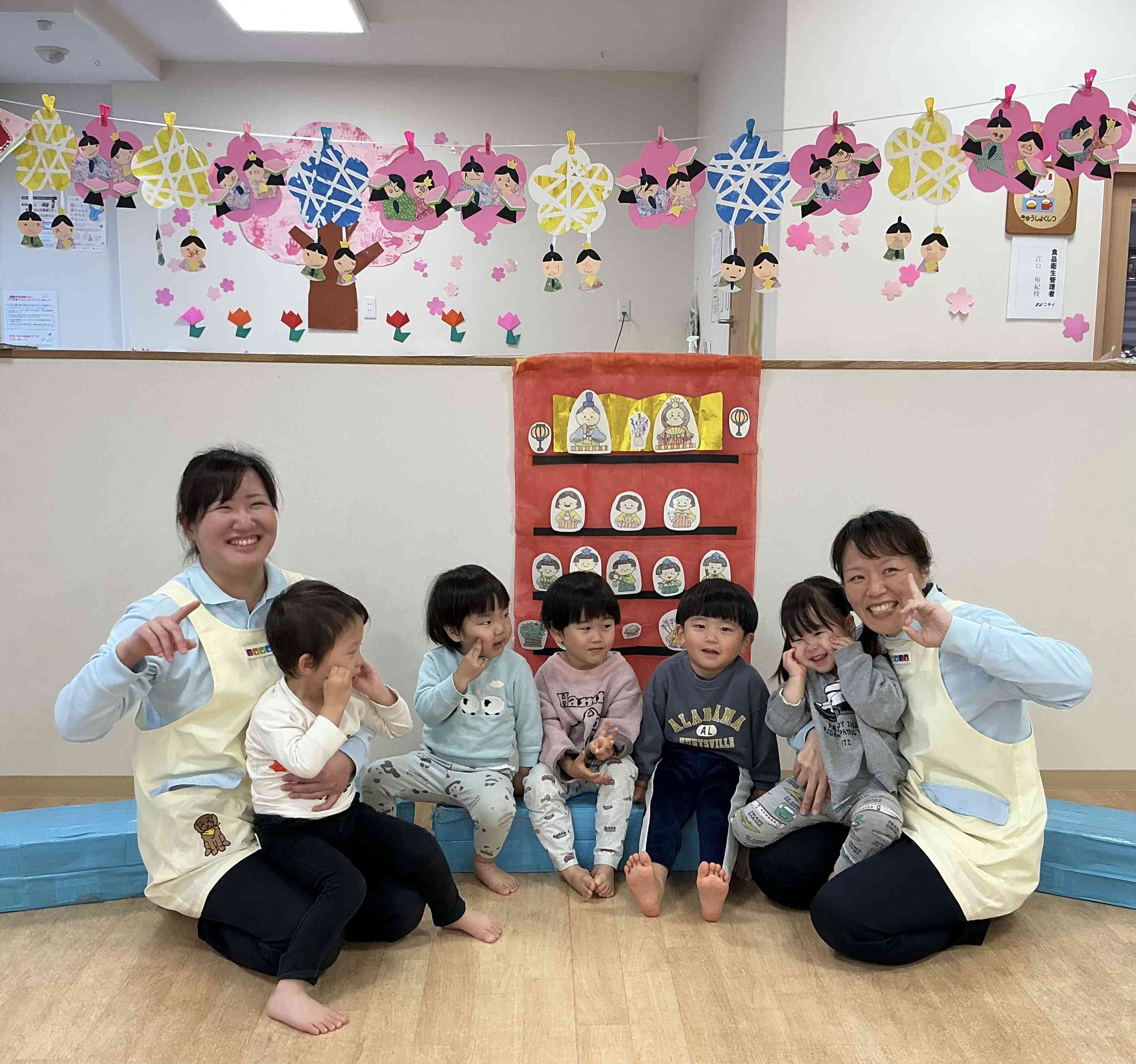 今日はひなまつりだね！